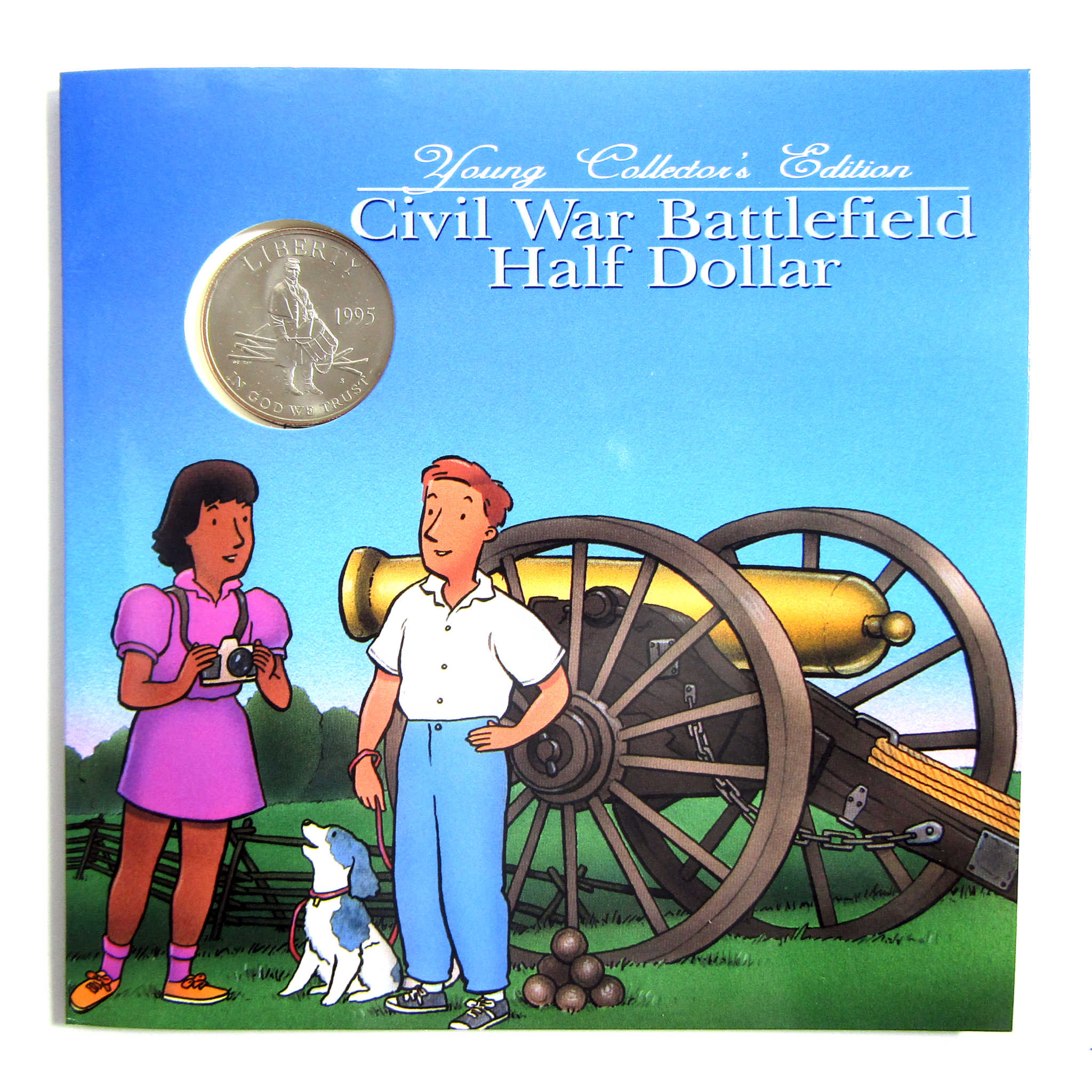 Civil War Battlefield Half Dollar Young Collector's OGP SKU:CPC4420