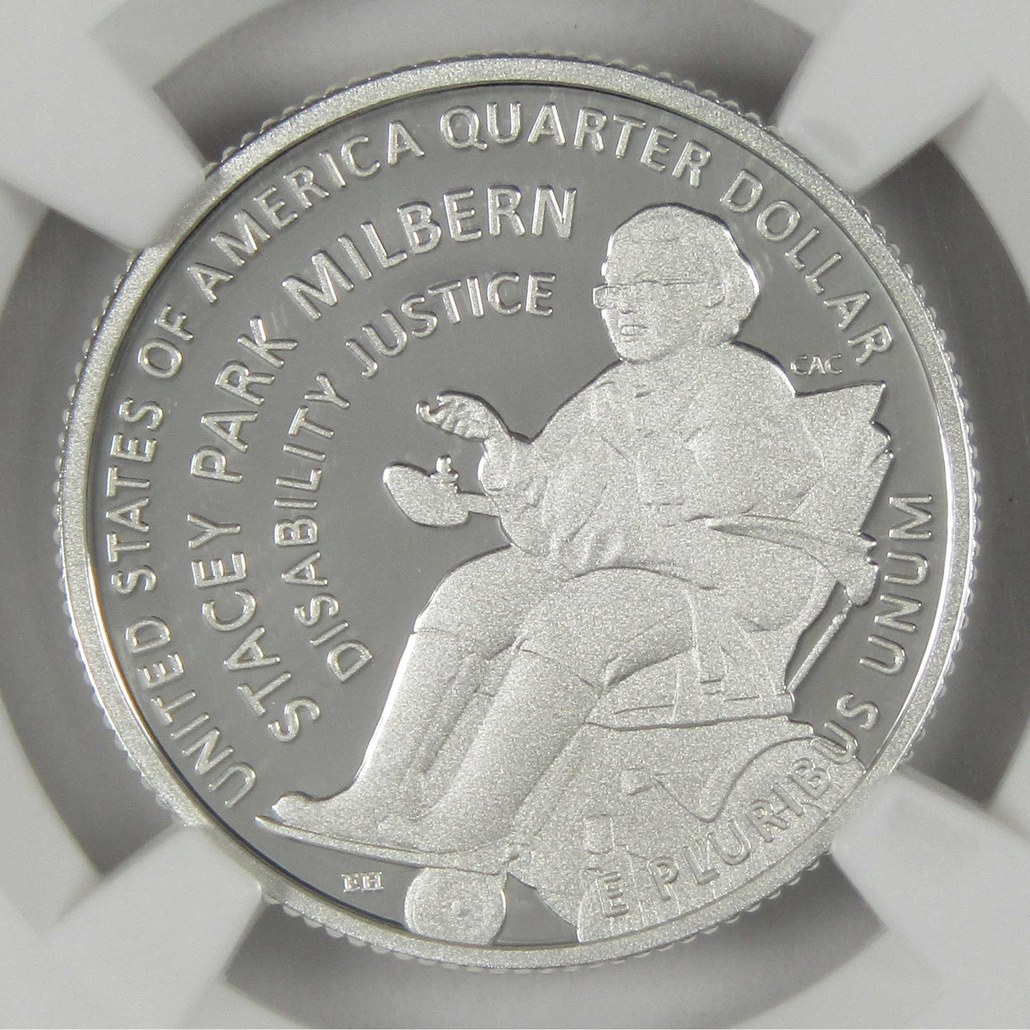 2025 S Stacey Park Milbern American Women Silver Quarter PF70 UCAM NGC