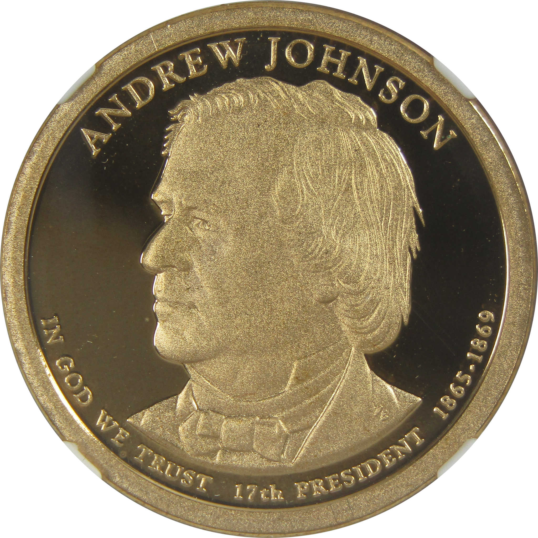 2011 S Andrew Johnson Presidential Dollar PF 69 UCAM NGC SKU:CPC9263