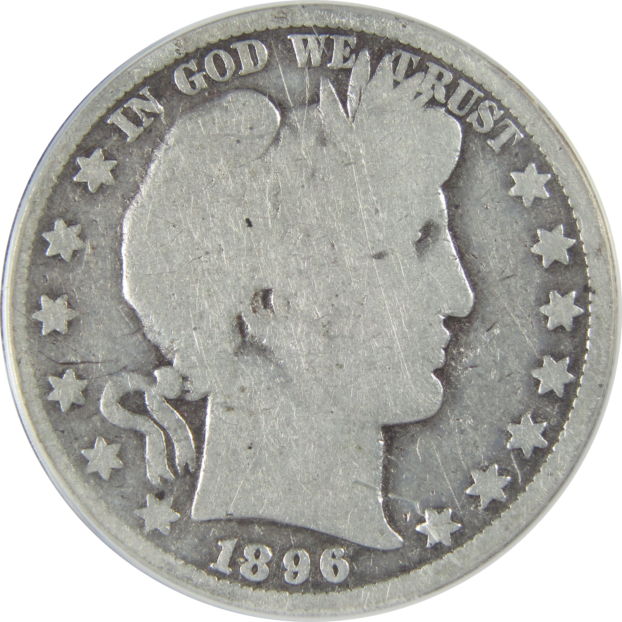 1896 O Barber Half Dollar AG 3 Details ANACS Silver 50c SKU:I16163