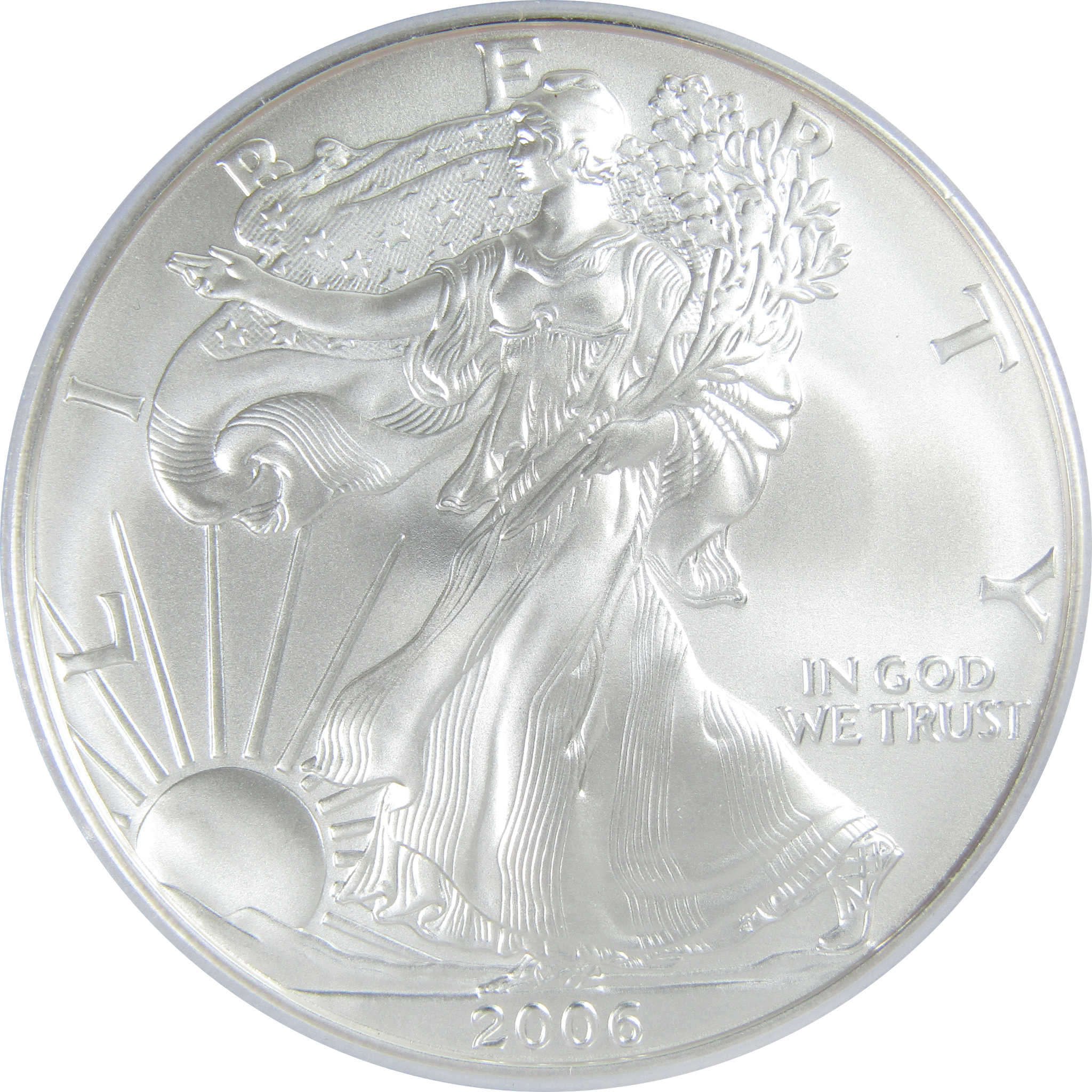 2006 W American Silver Eagle MS 70 PCGS Uncirculated $1 SKU:CPC9453