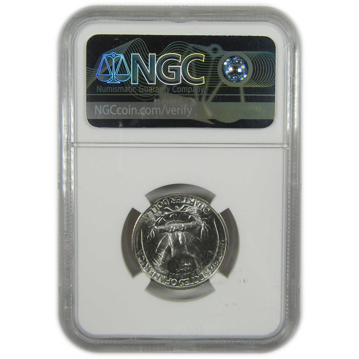 1941 S Washington Silver 25c MS 64 NGC Bag Fragment SKU:I28702
