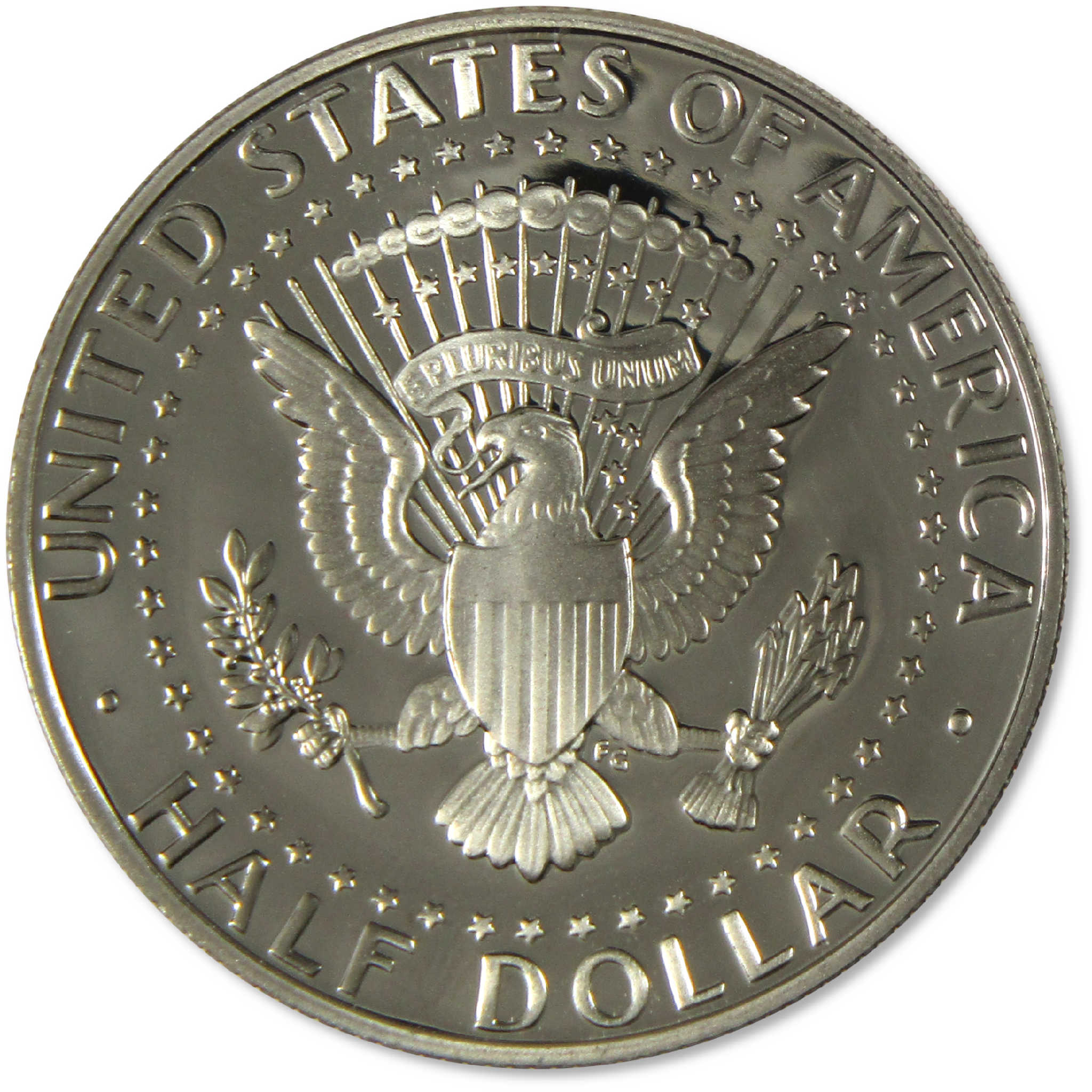 2008 S Kennedy Clad Half Dollar Proof 50c Coin Collectible