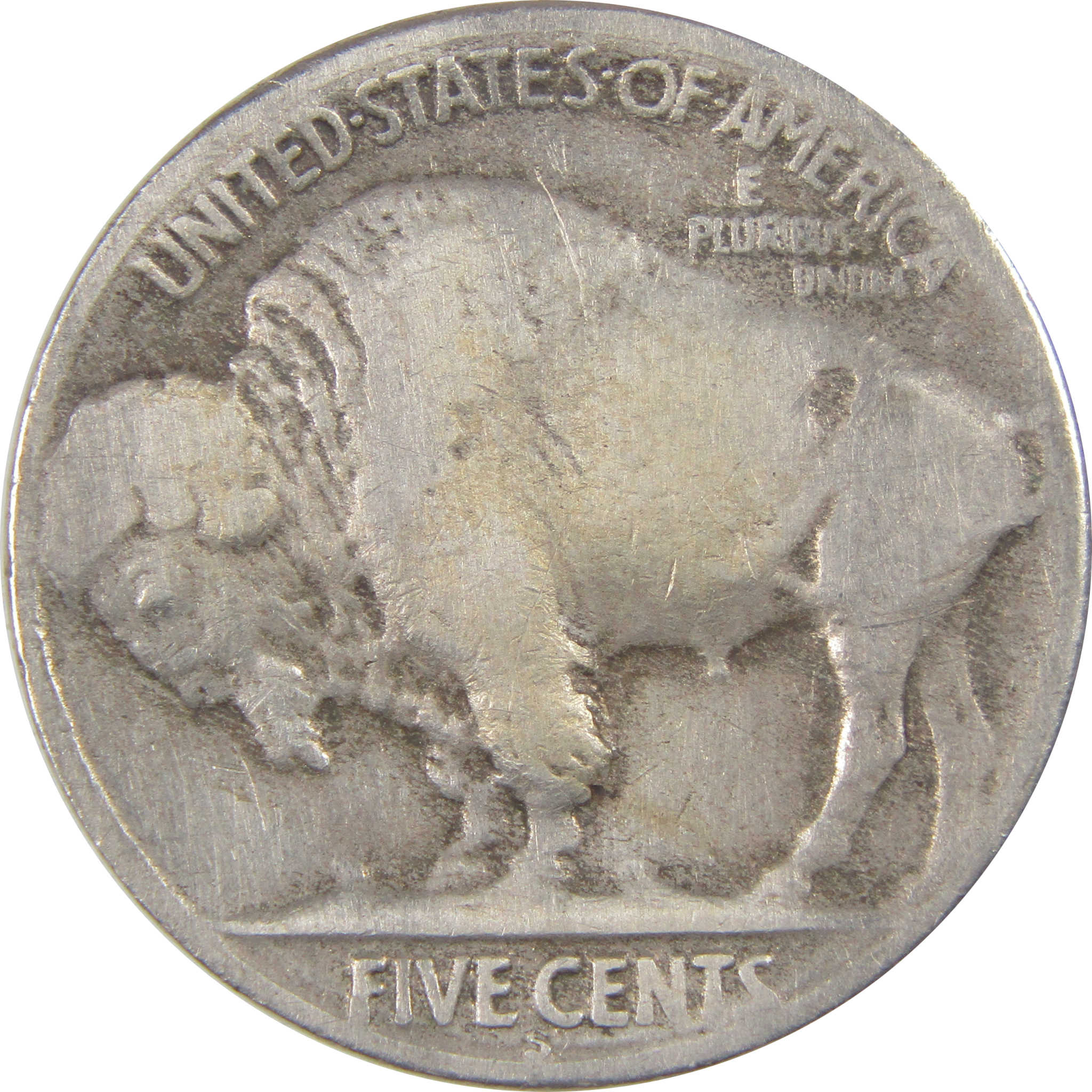 1926 S Indian Head Buffalo Nickel VG Very Good 5c Coin SKU:I16797