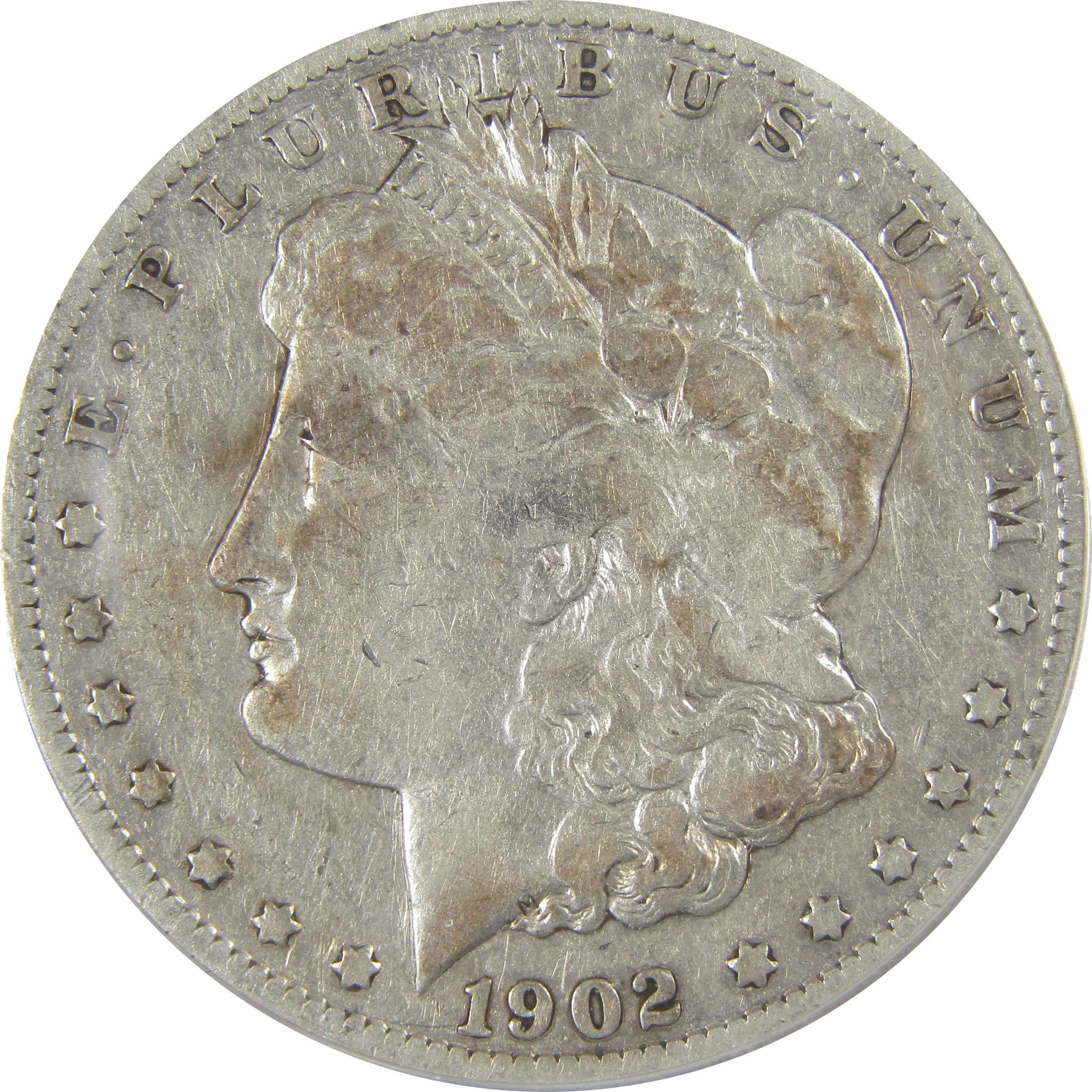 1902 S Morgan Dollar VG 8 Details ANACS Silver $1 Coin SKU:I21664 - Morgan coin - Morgan silver dollar - Morgan silver dollar for sale - Profile Coins &amp; Collectibles