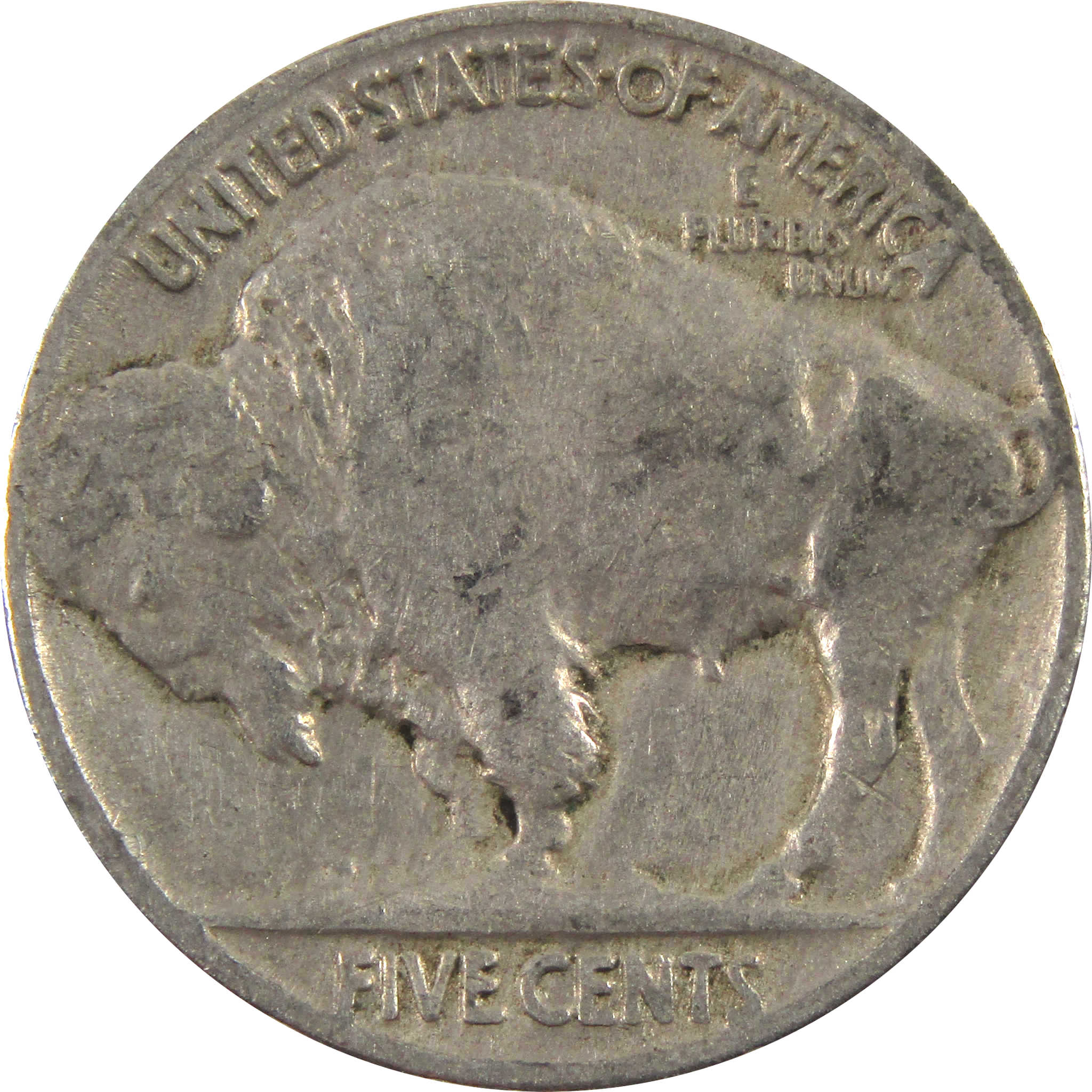 1935 Indian Head Buffalo Nickel F Fine 5c Coin