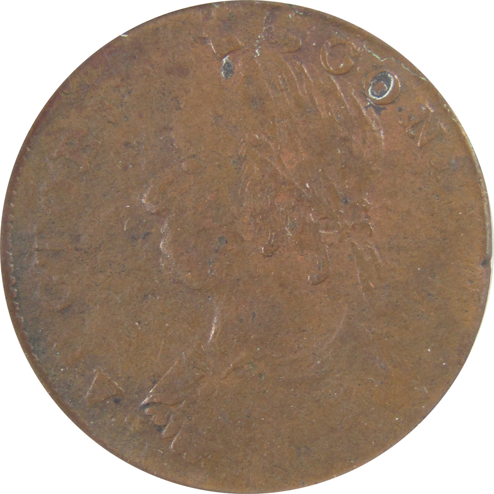 1787 Draped Bust Connecticut Copper F12 ANACS Post Colonial SKU:I25651