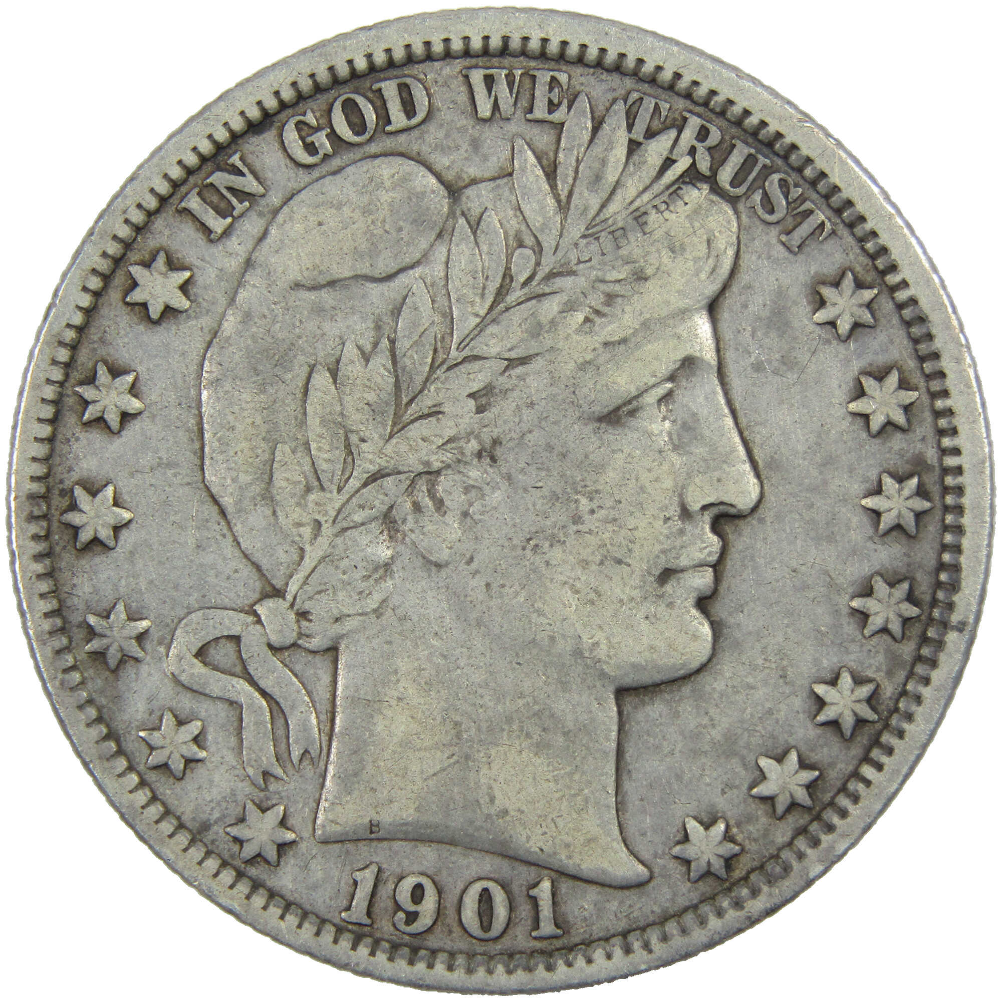 1901 O Barber Half Dollar Very Fine Extremely Fine Silver SKU:I12916