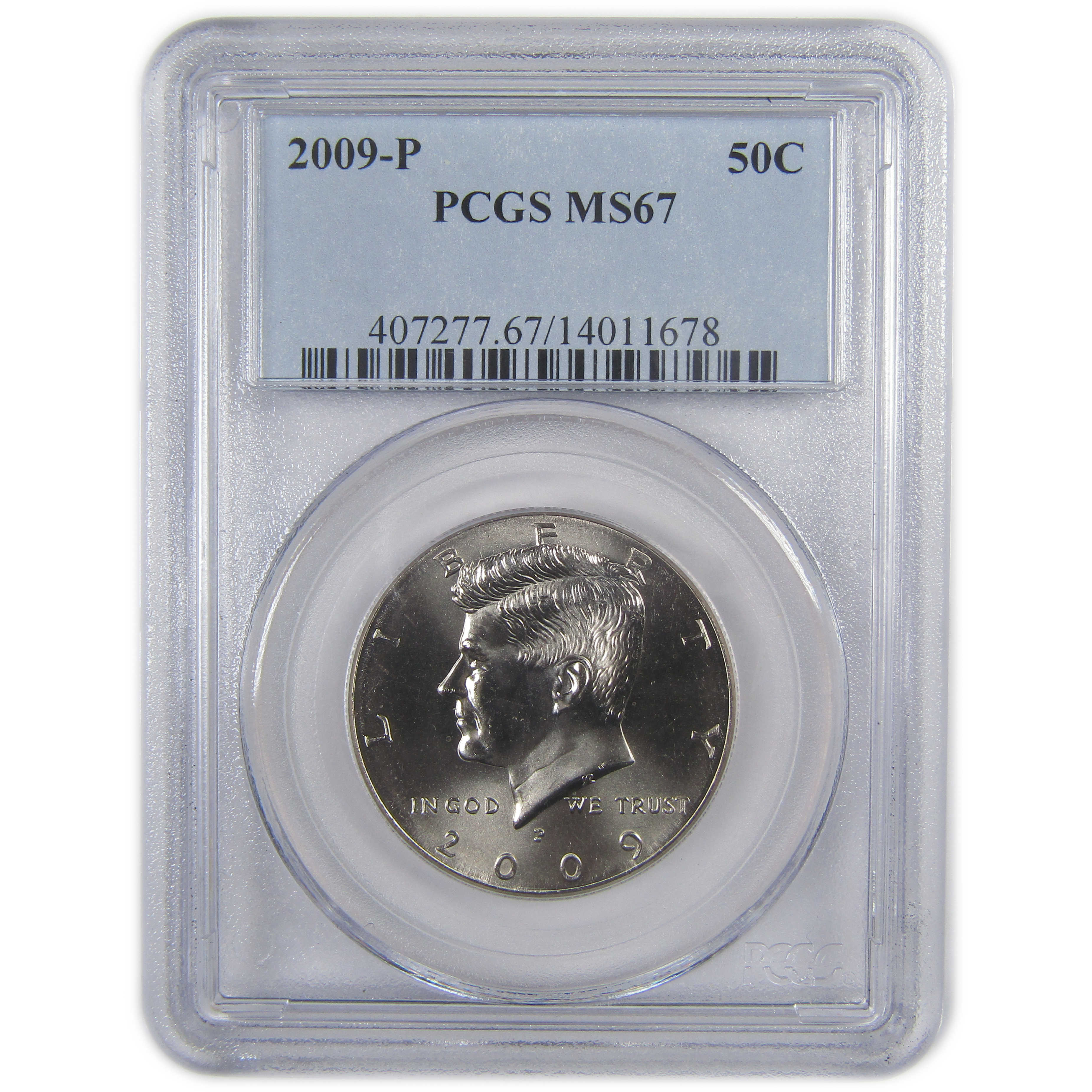 2009 P Kennedy Half Dollar MS 67 PCGS Clad Uncirculated SKU:CPC9731