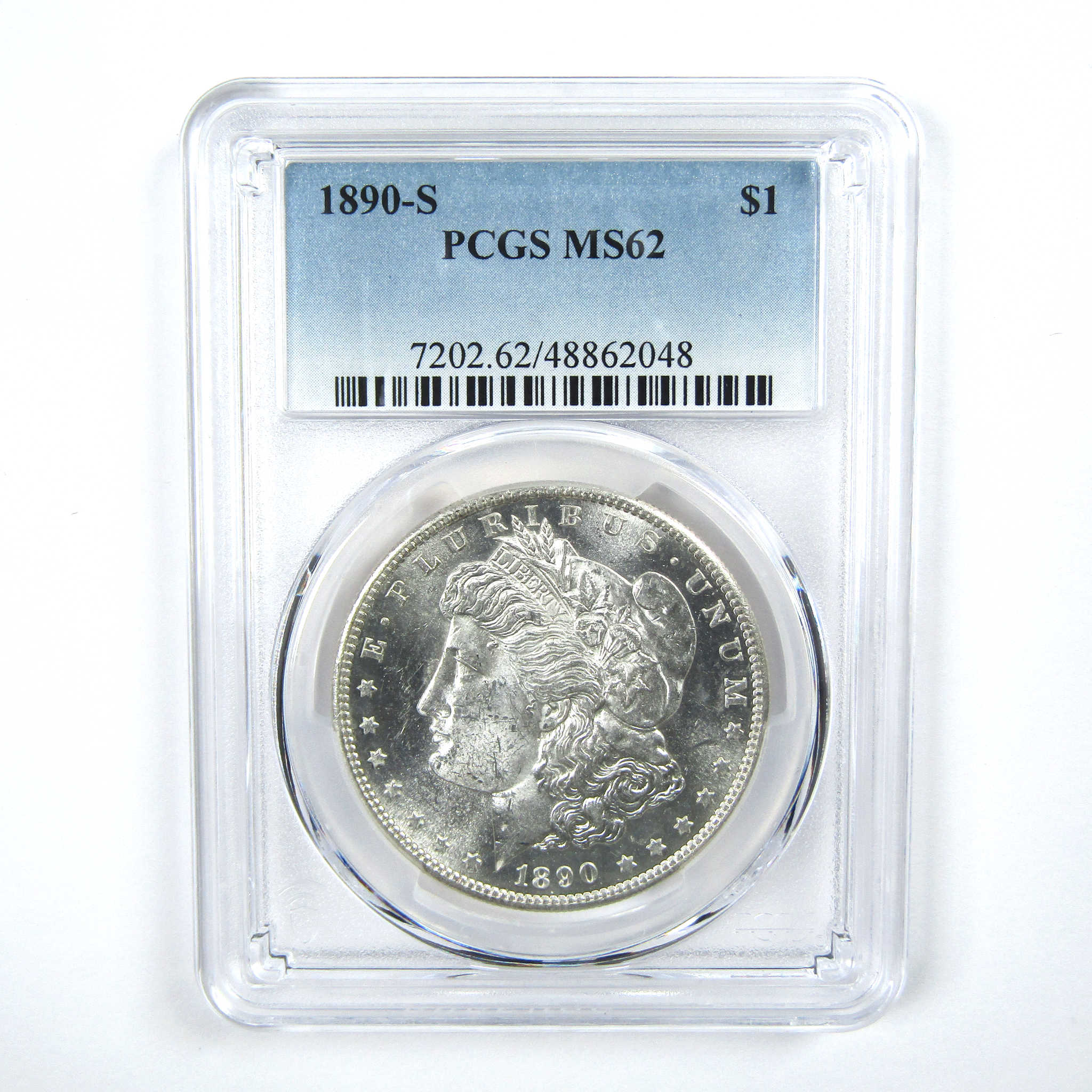 1890 S Morgan Dollar MS 62 PCGS Silver $1 Uncirculated Coin SKU:I13783 - Morgan coin - Morgan silver dollar - Morgan silver dollar for sale - Profile Coins &amp; Collectibles