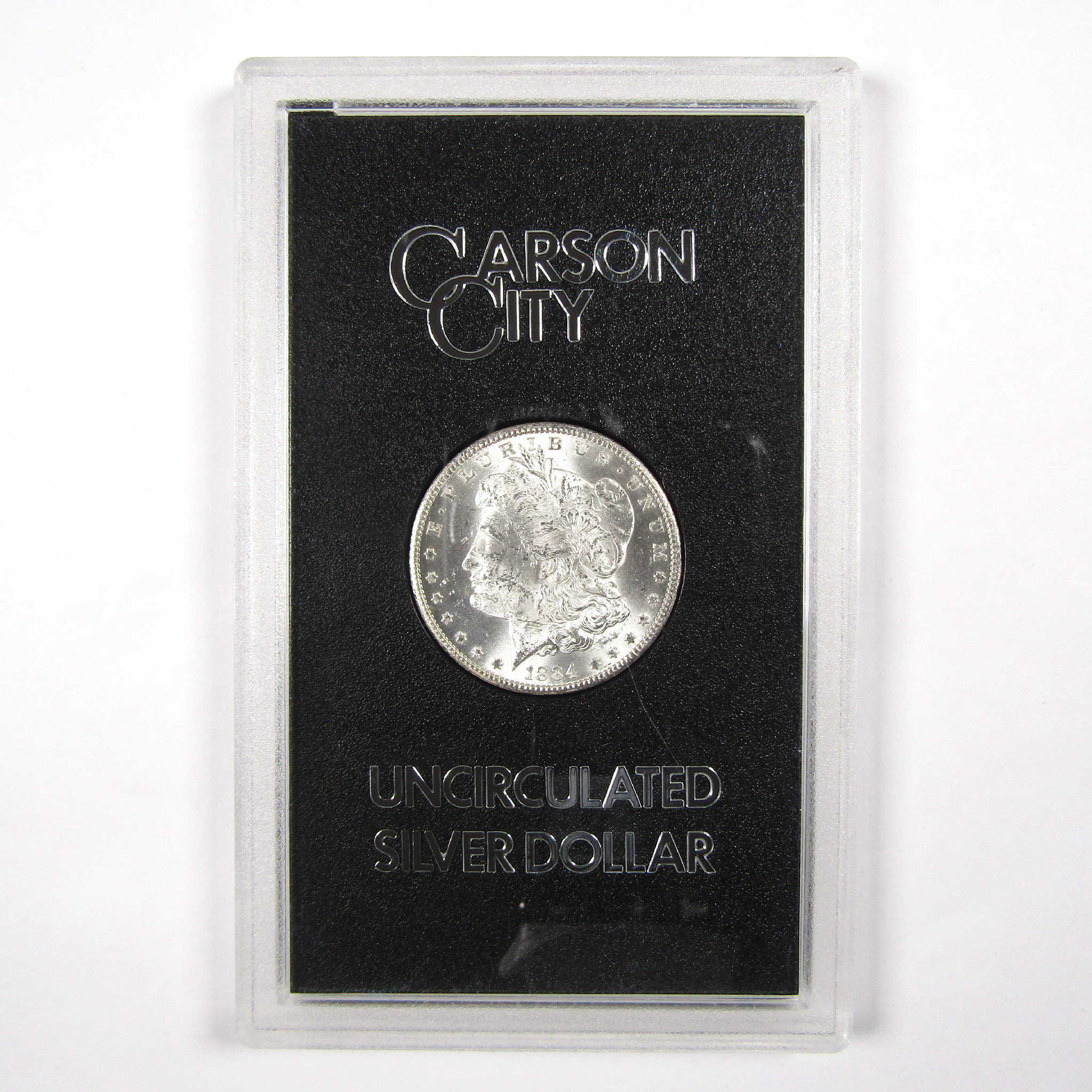 1884 CC GSA Morgan Dollar BU Uncirculated Silver $1 Coin SKU:I11495 - Morgan coin - Morgan silver dollar - Morgan silver dollar for sale - Profile Coins &amp; Collectibles