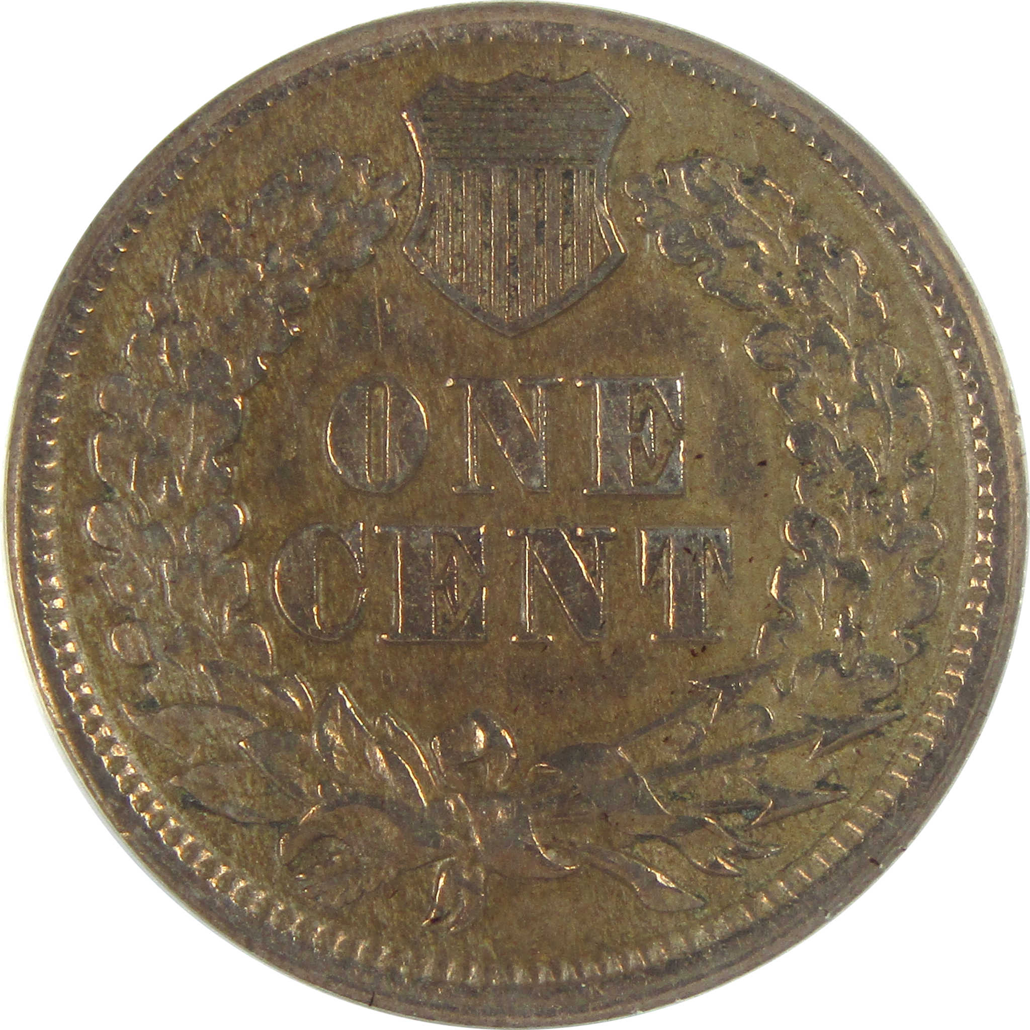 1860 Indian Head Cent AU 58 Details ANACS Copper-Nickel SKU:I16062