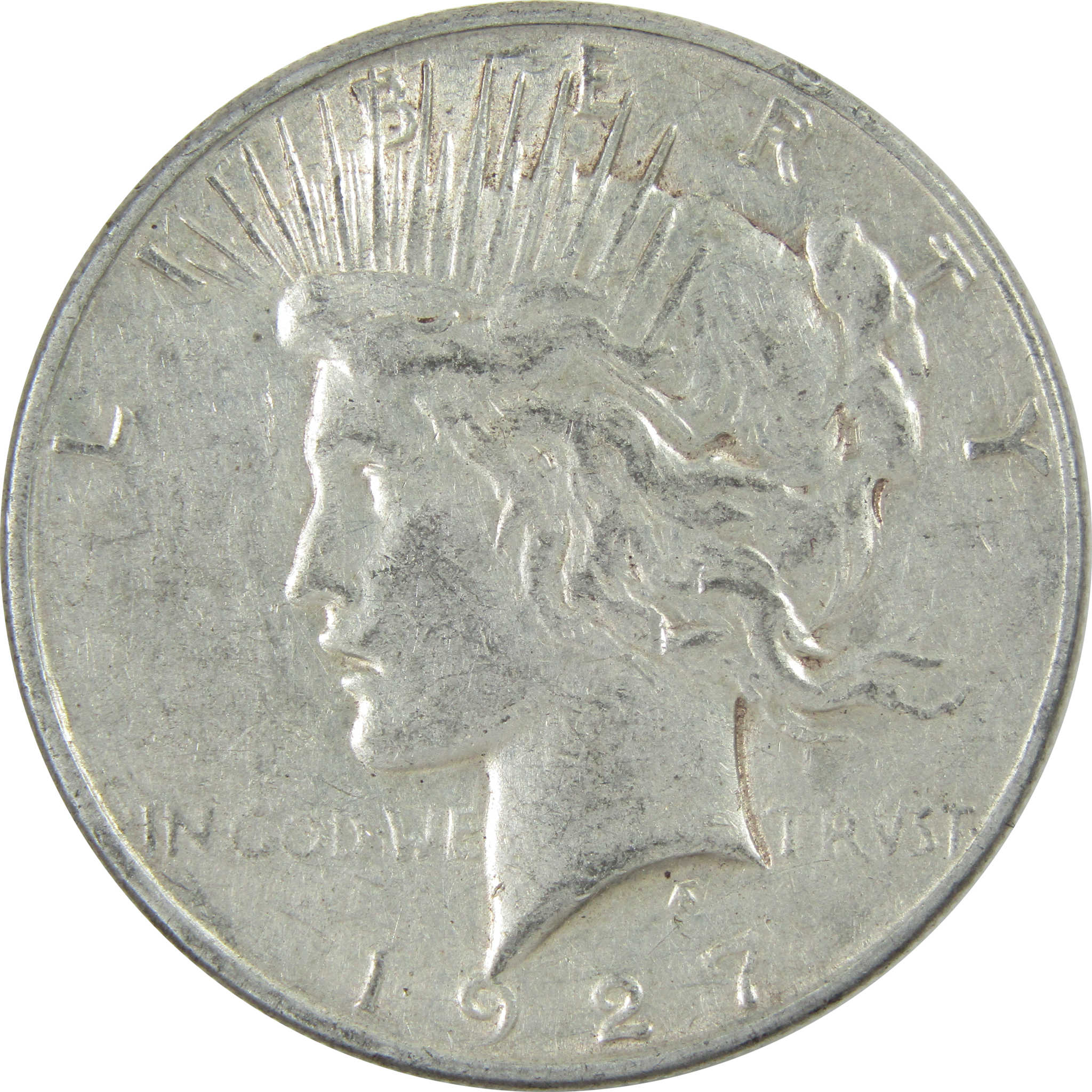 1927 S Peace Dollar XF EF Extremely Fine Silver $1 Coin SKU:I13687