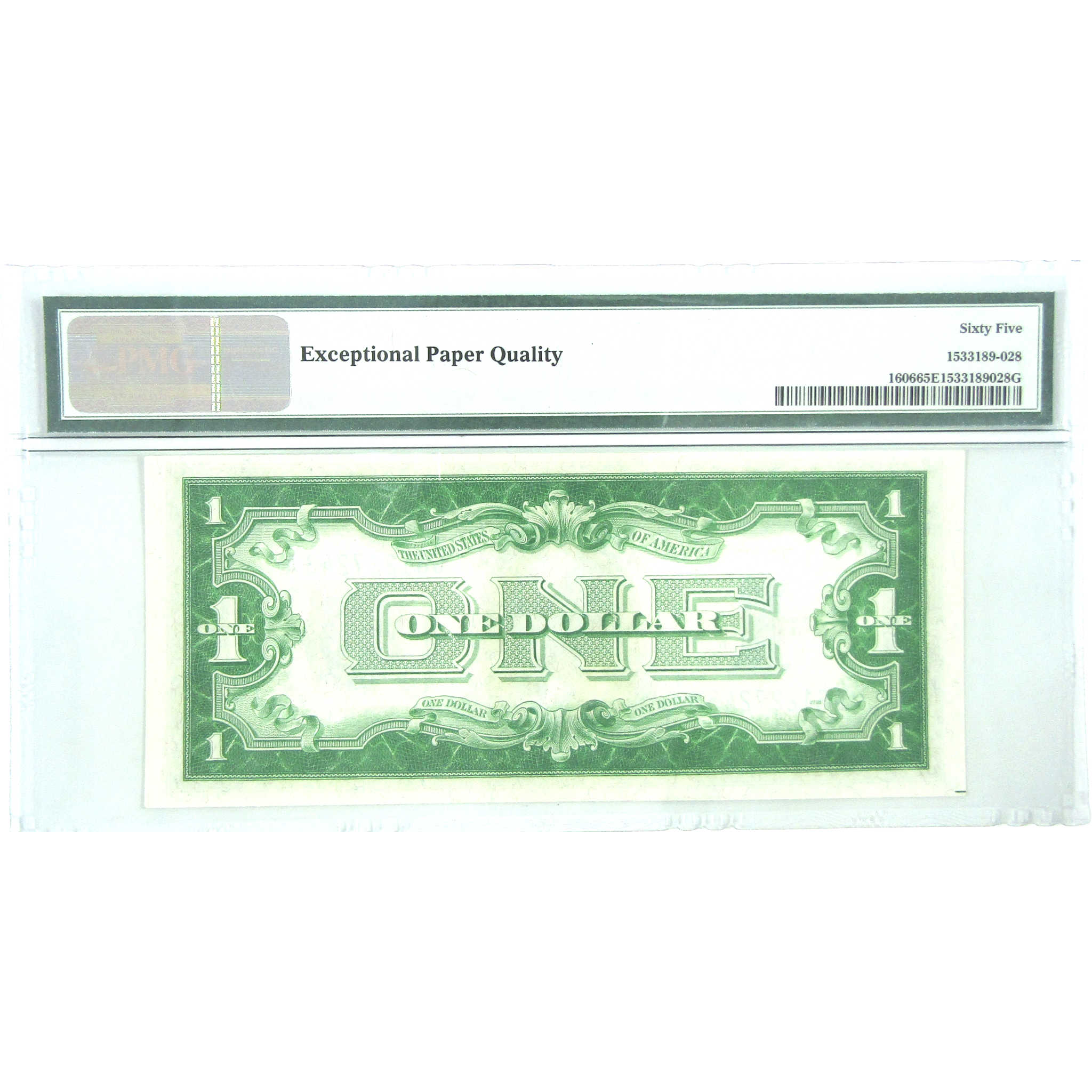 1934 $1 Silver Certificate FR1606 Gem Uncirculated 65 EPQ PMG