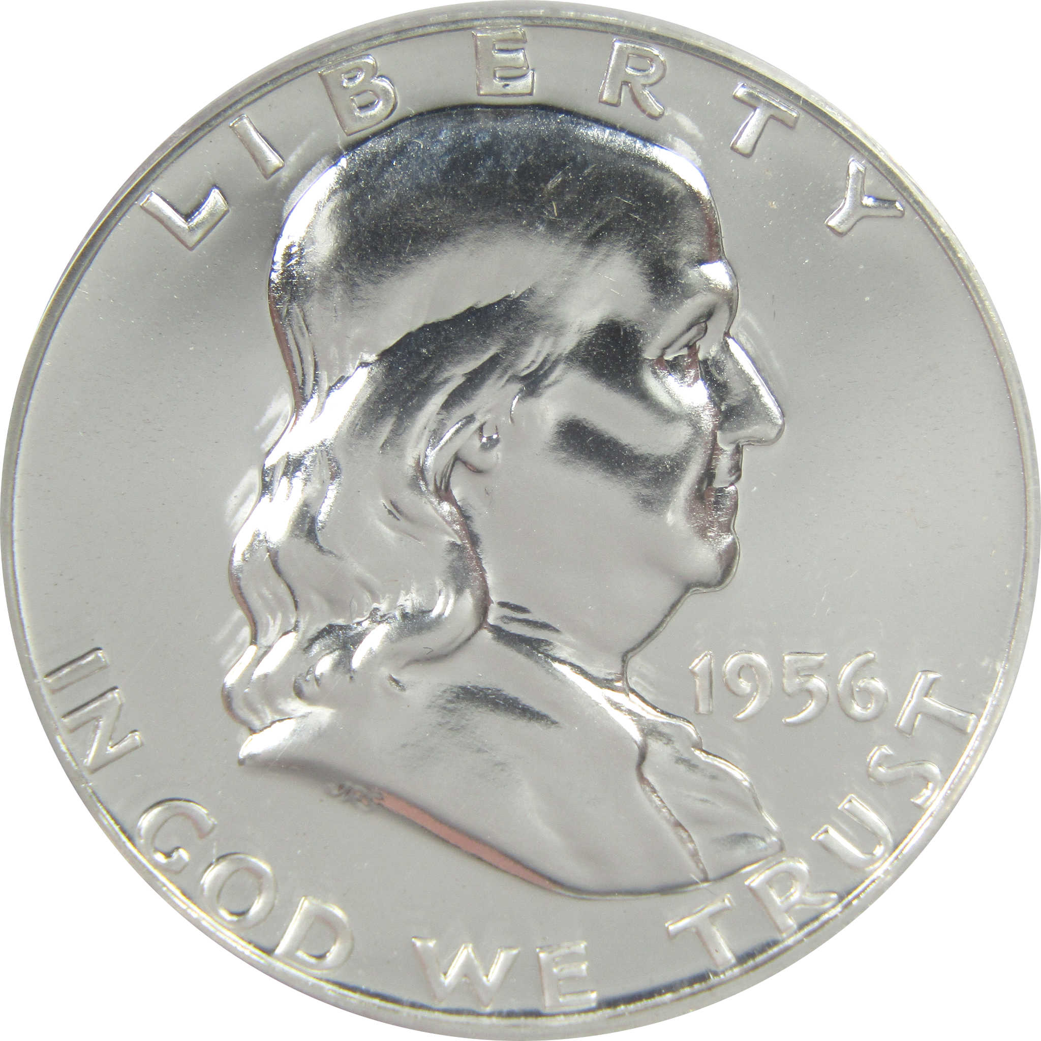 1956 Type 1 Franklin Half Dollar PF 67 ANACS Silver Proof SKU:I16362