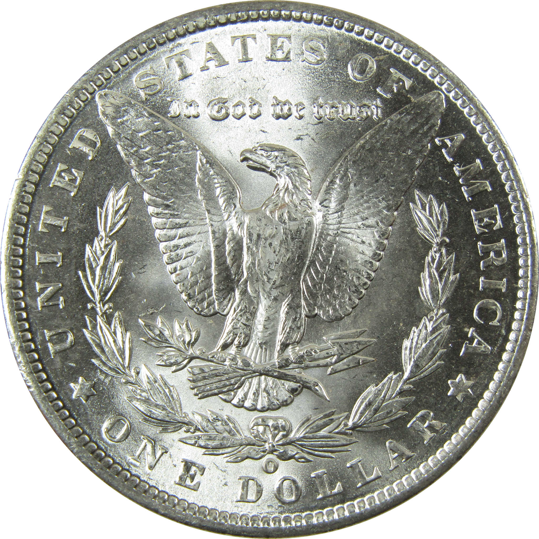 1900 O Morgan Silver Dollar Uncirculated Mint State $1 Coin SKU:I28370