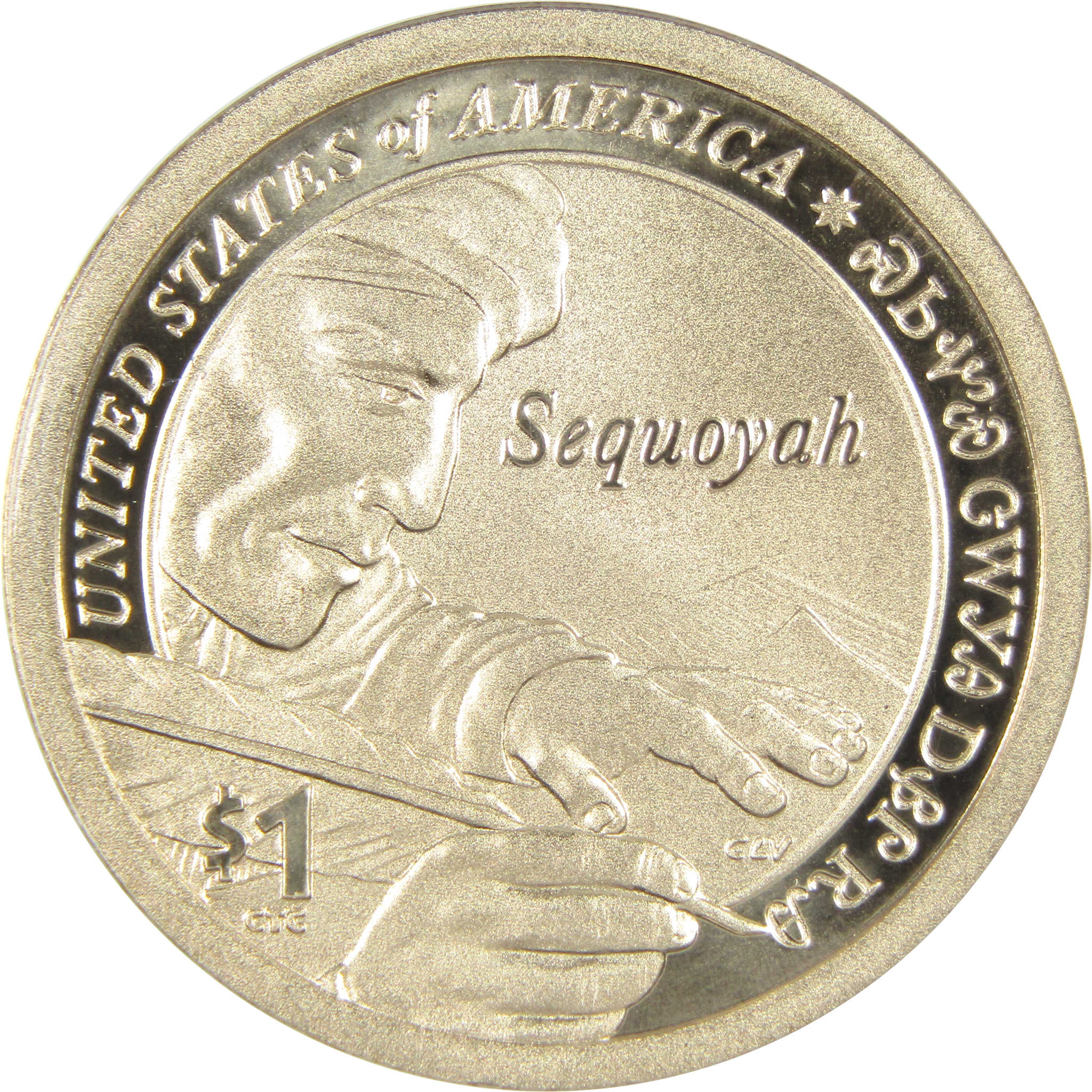 2017 S Sequoyah Native American Dollar EU 70 ANACS SKU:CPC7687