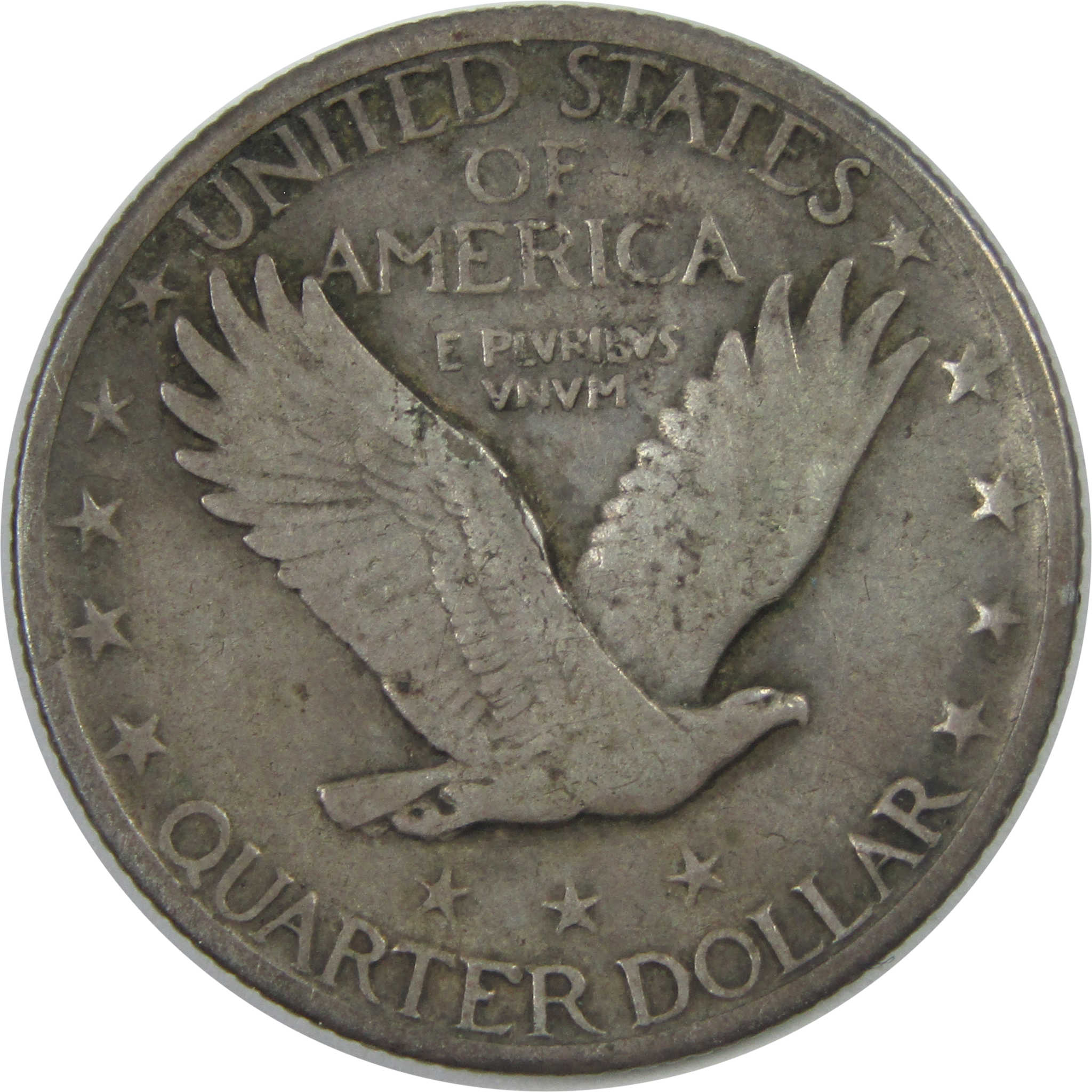 1929 Standing Liberty Quarter F Fine Silver 25c Coin SKU:I15488