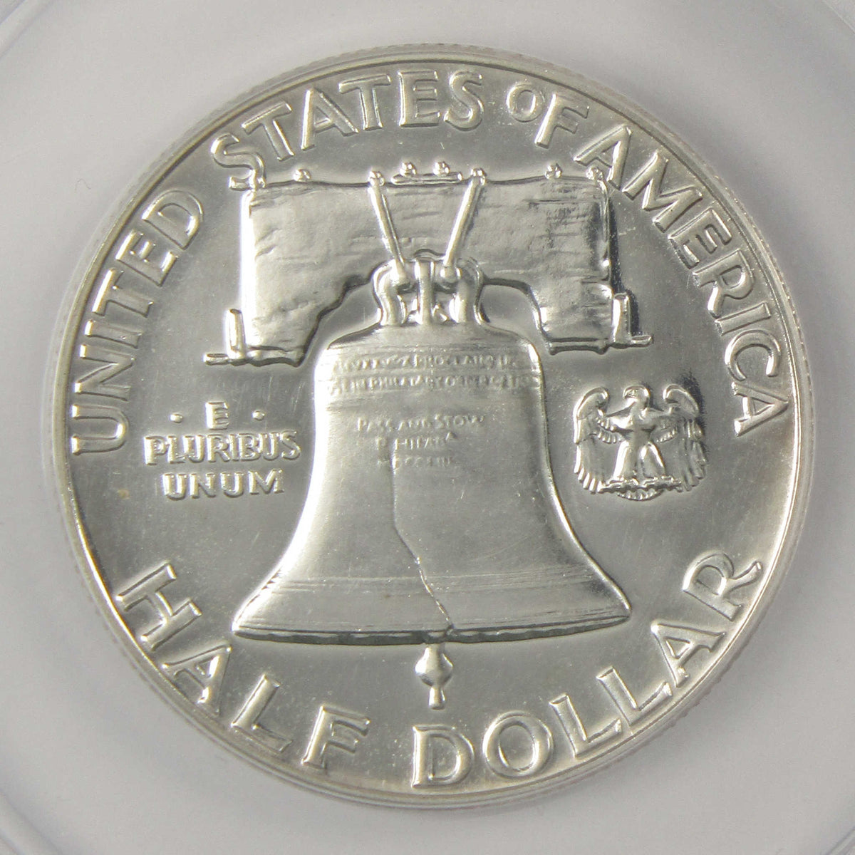 1954 Franklin Silver Half Dollar PF 63 ANACS Proof 50c Coin SKU:I28760