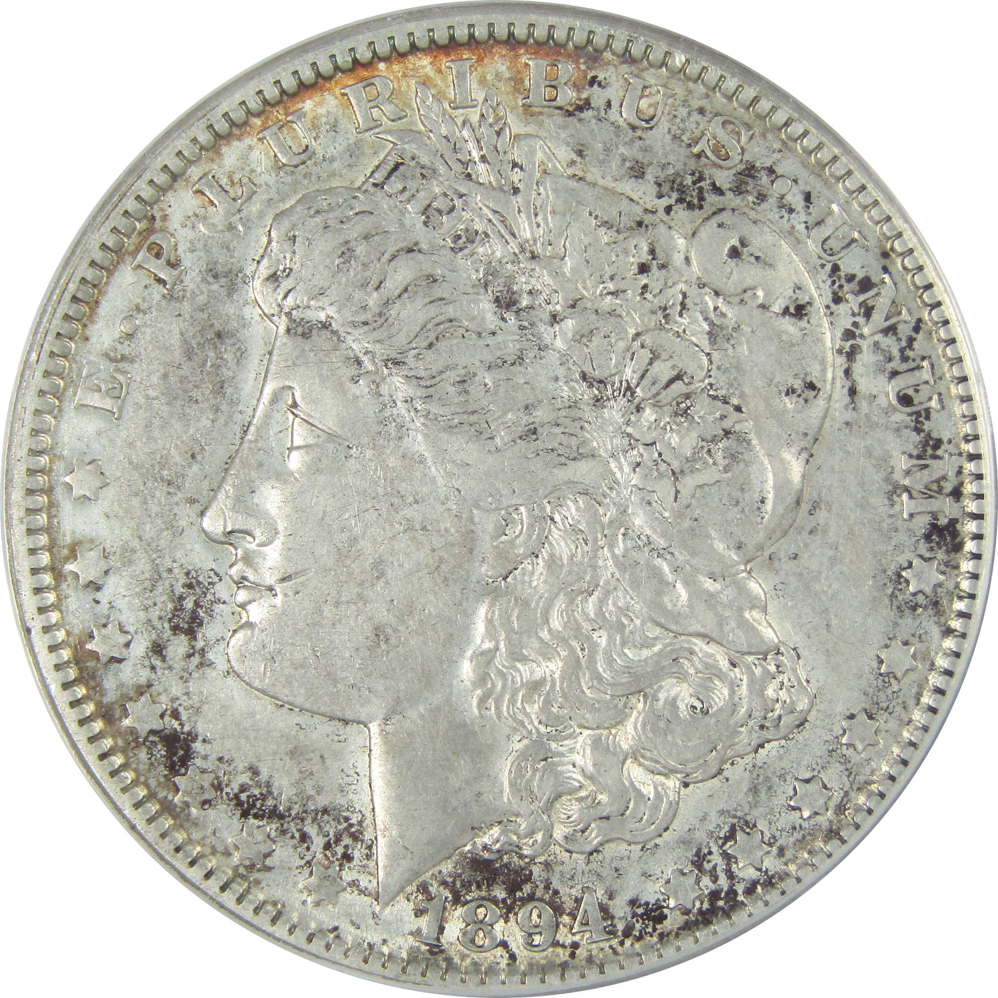 1894 O Morgan Dollar EF 45 Details ANACS Silver $1 Coin SKU:I16214 - Morgan coin - Morgan silver dollar - Morgan silver dollar for sale - Profile Coins &amp; Collectibles