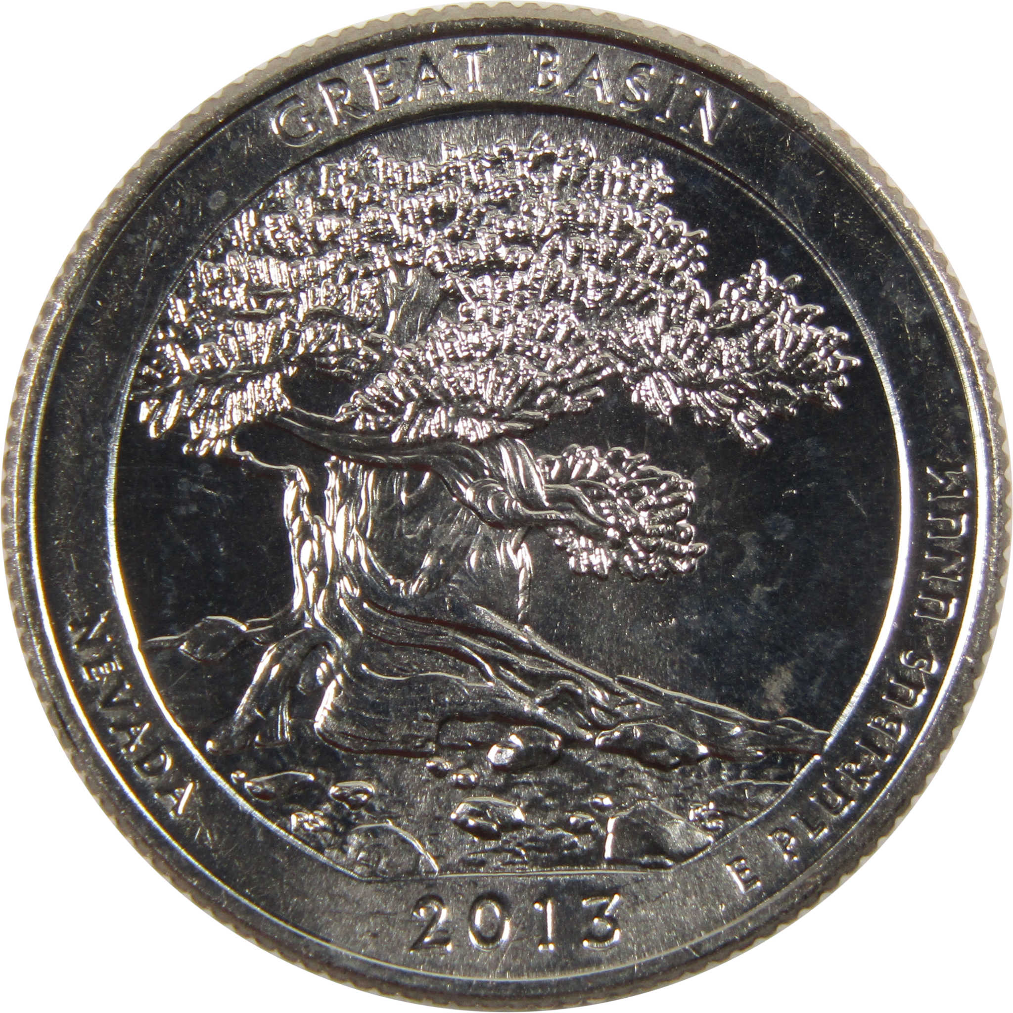 2013 D Great Basin National Park Quarter BU Uncirculated Clad 25c Coin