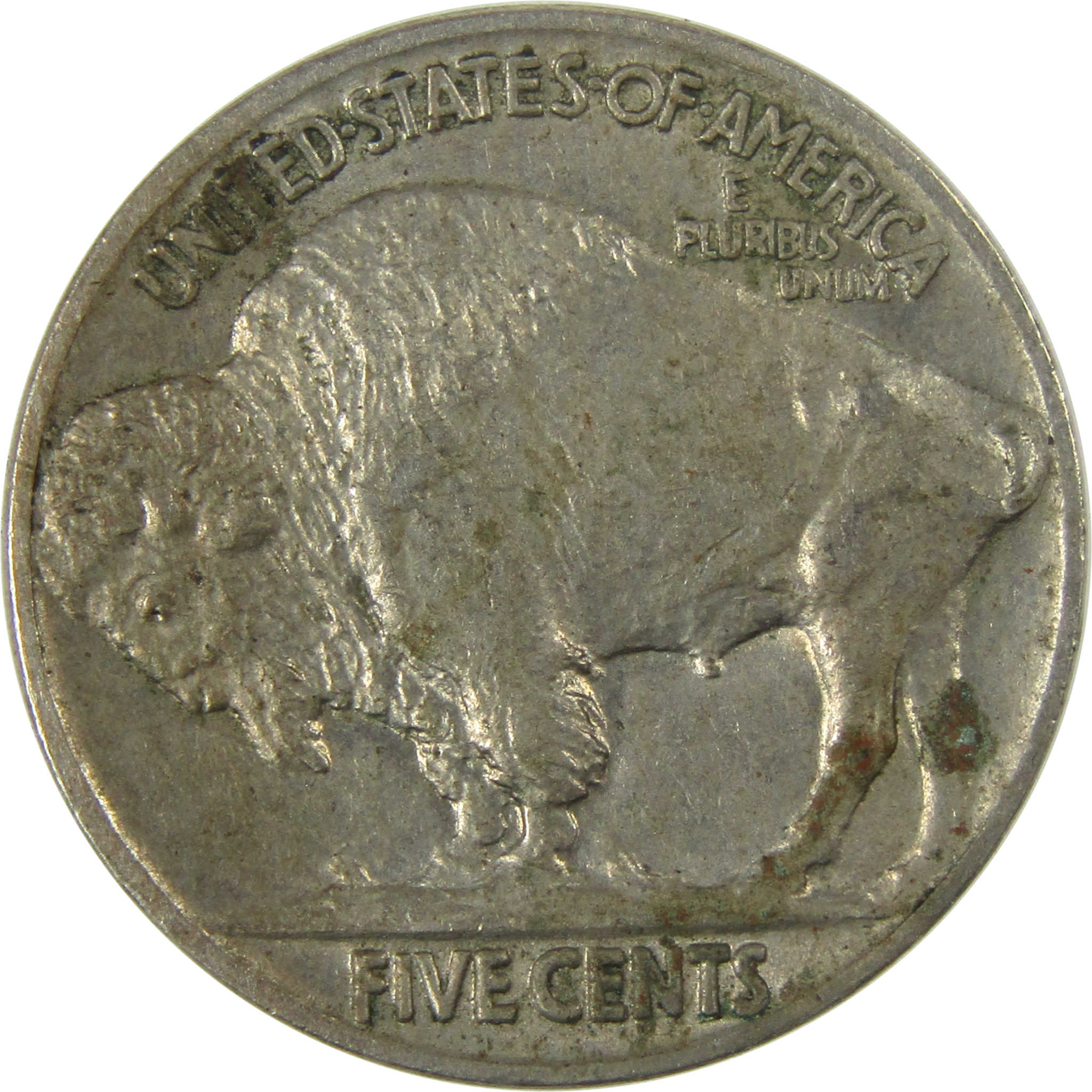 1913 T2 Indian Head Buffalo Nickel AU About Unc Dets 5c SKU:I27457