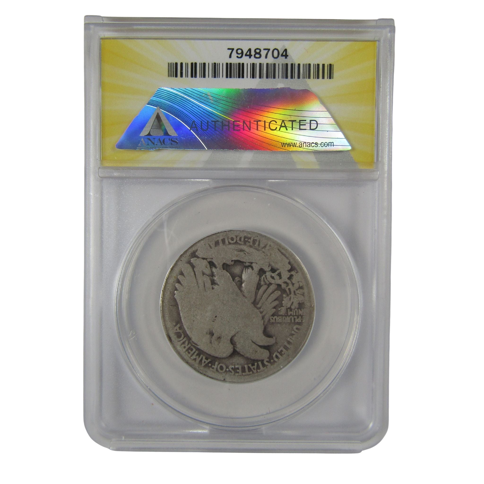 1921 Liberty Walking Half Dollar AG 3 ANACS Silver 50c Coin SKU:I23035