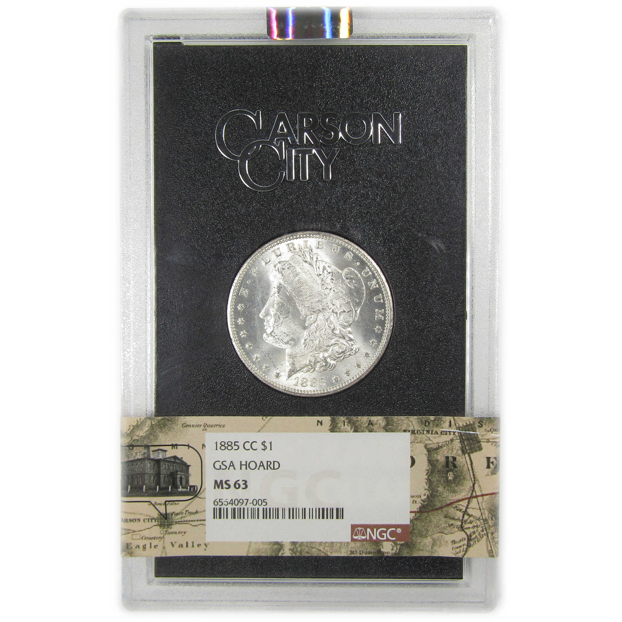 1885 CC GSA Morgan Dollar MS 63 NGC Silver Uncirculated SKU:CP7 - Morgan coin - Morgan silver dollar - Morgan silver dollar for sale - Profile Coins &amp; Collectibles