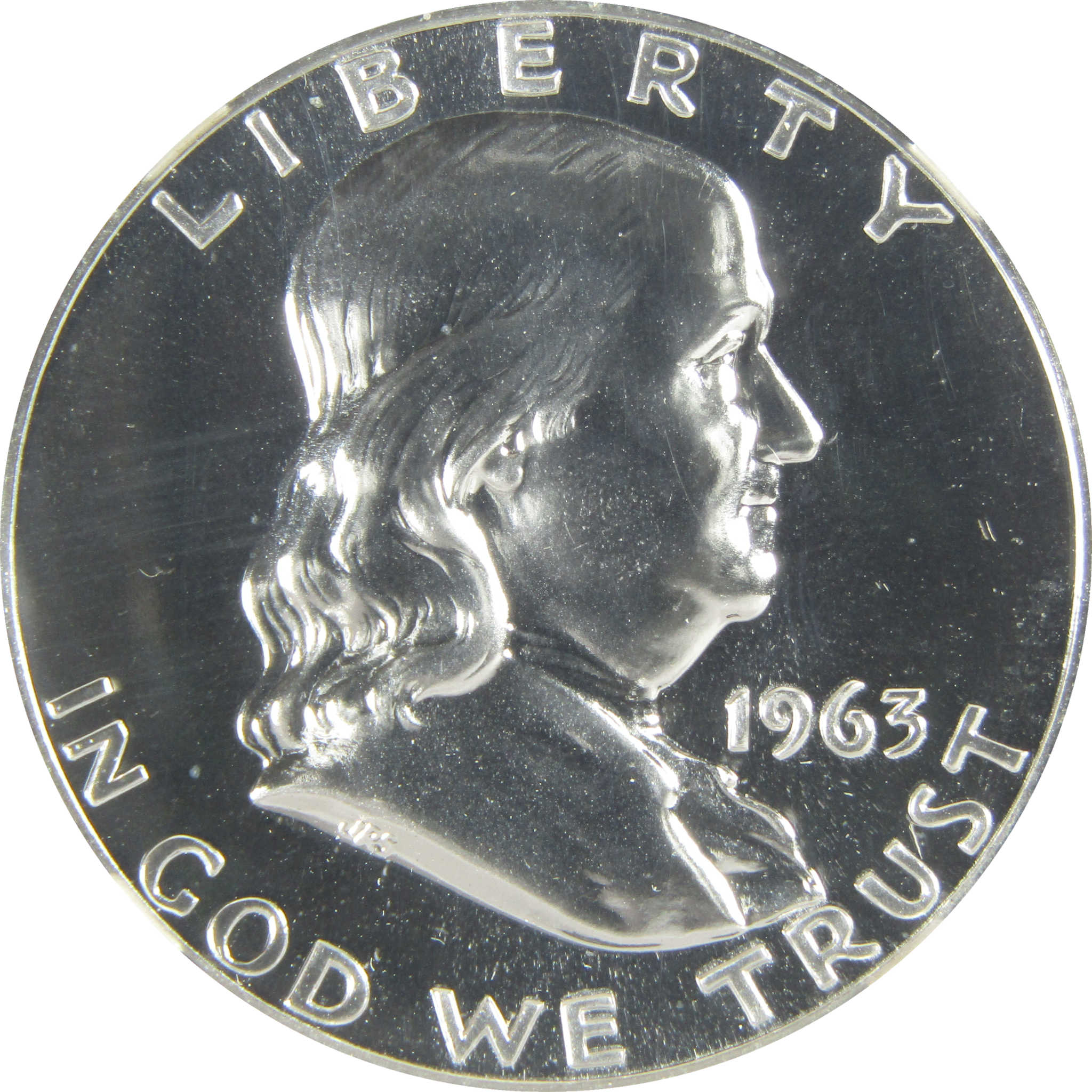 1963 Franklin Silver Half Dollar PF 69 NGC Proof 50c Coin SKU:I27432