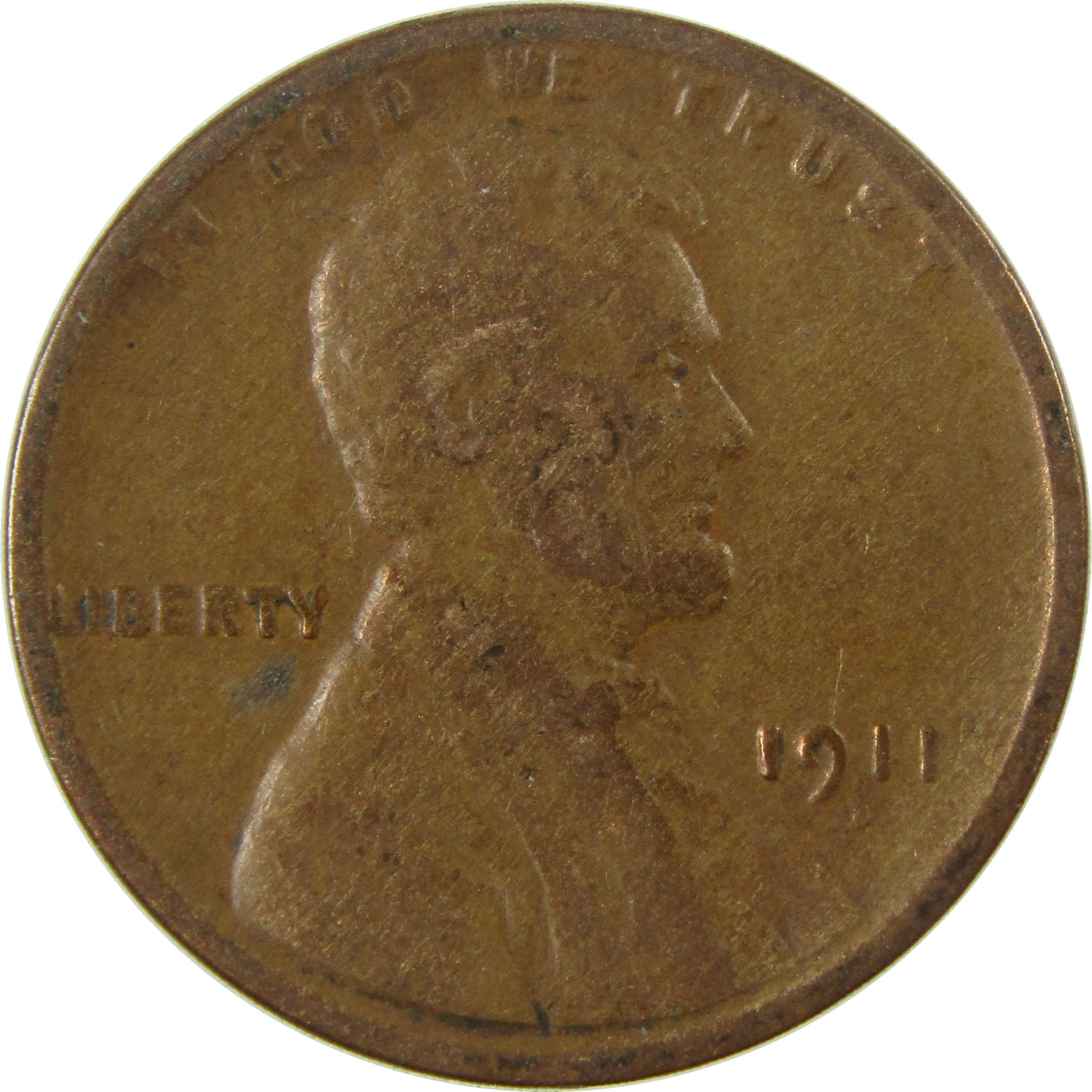 1911 D Lincoln Wheat Cent G Good Details Penny 1c Coin SKU:I26858