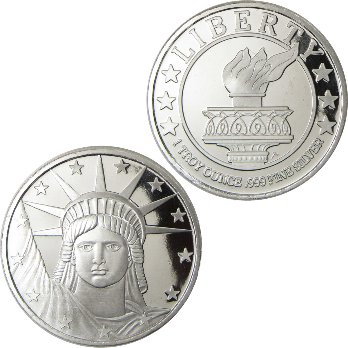 Lady Liberty 1 oz .999 Silver Round Collectible