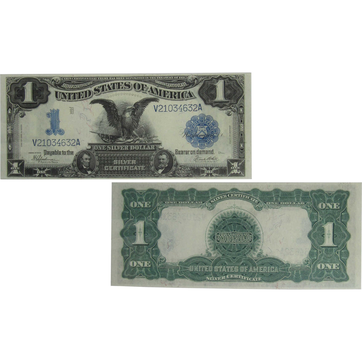 1899 $1 Silver Certificate Fr 236 Choice About Uncirculated 58 PMG