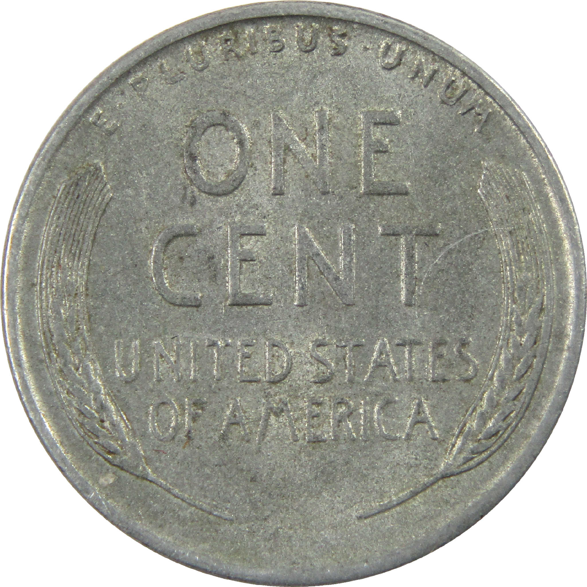 1943 Lincoln Wheat Cent AU About Uncirculated Steel Penny 1c Coin