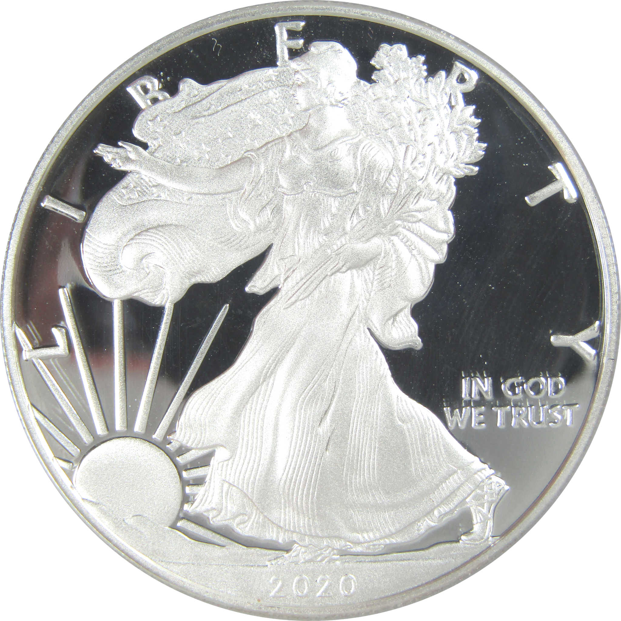 2020 S American Silver Eagle PF 70 UCAM NGC First Day SKU:CPC9443