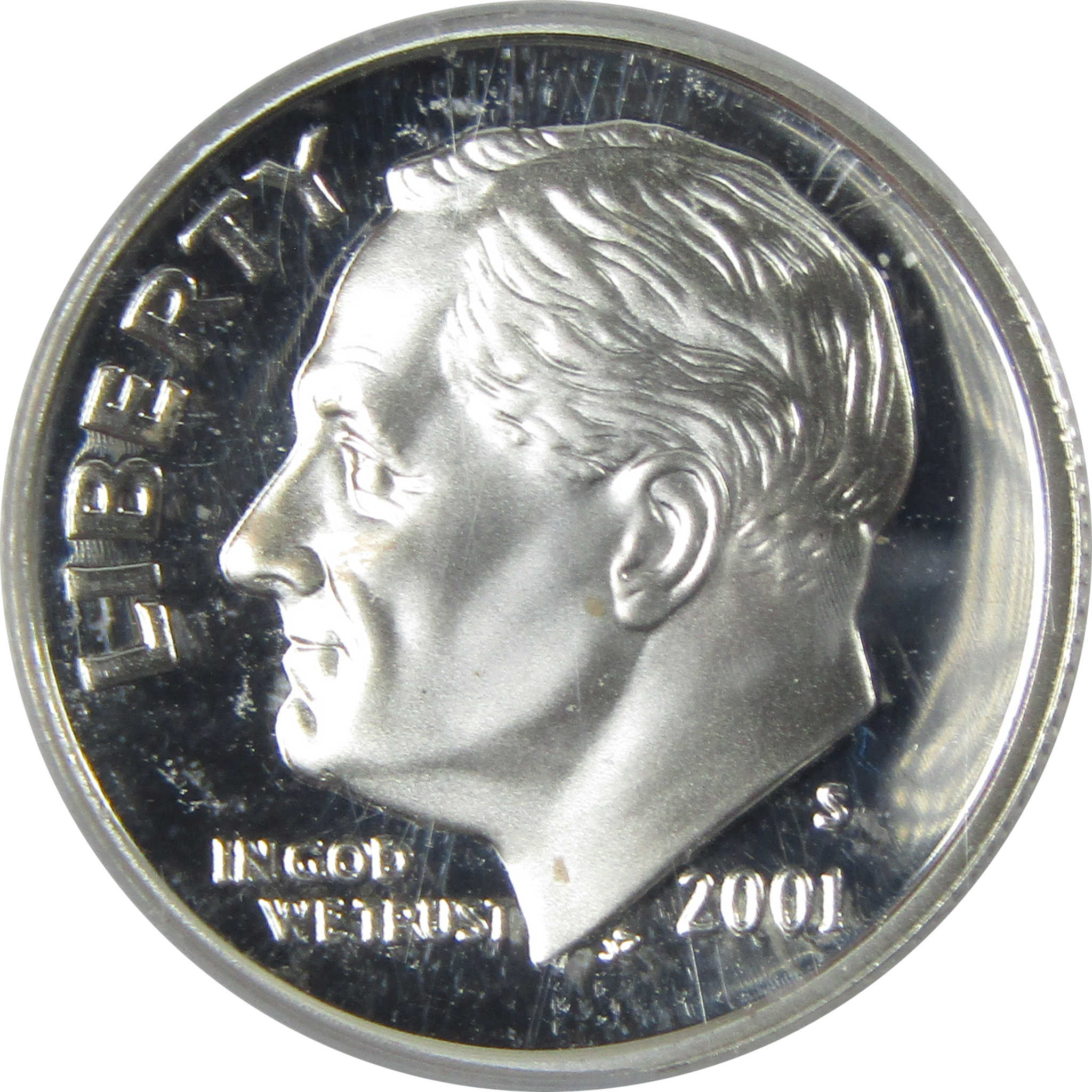 2001 S Roosevelt Dime PF 69 DCAM PCGS Silver 10c Proof SKU:CPC9210