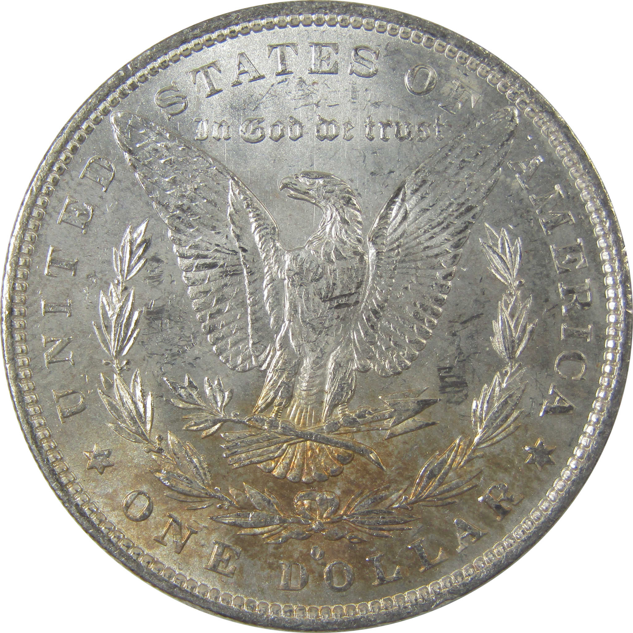 1883 O Morgan Silver Dollar Uncirculated Mint State Toned SKU:I24837