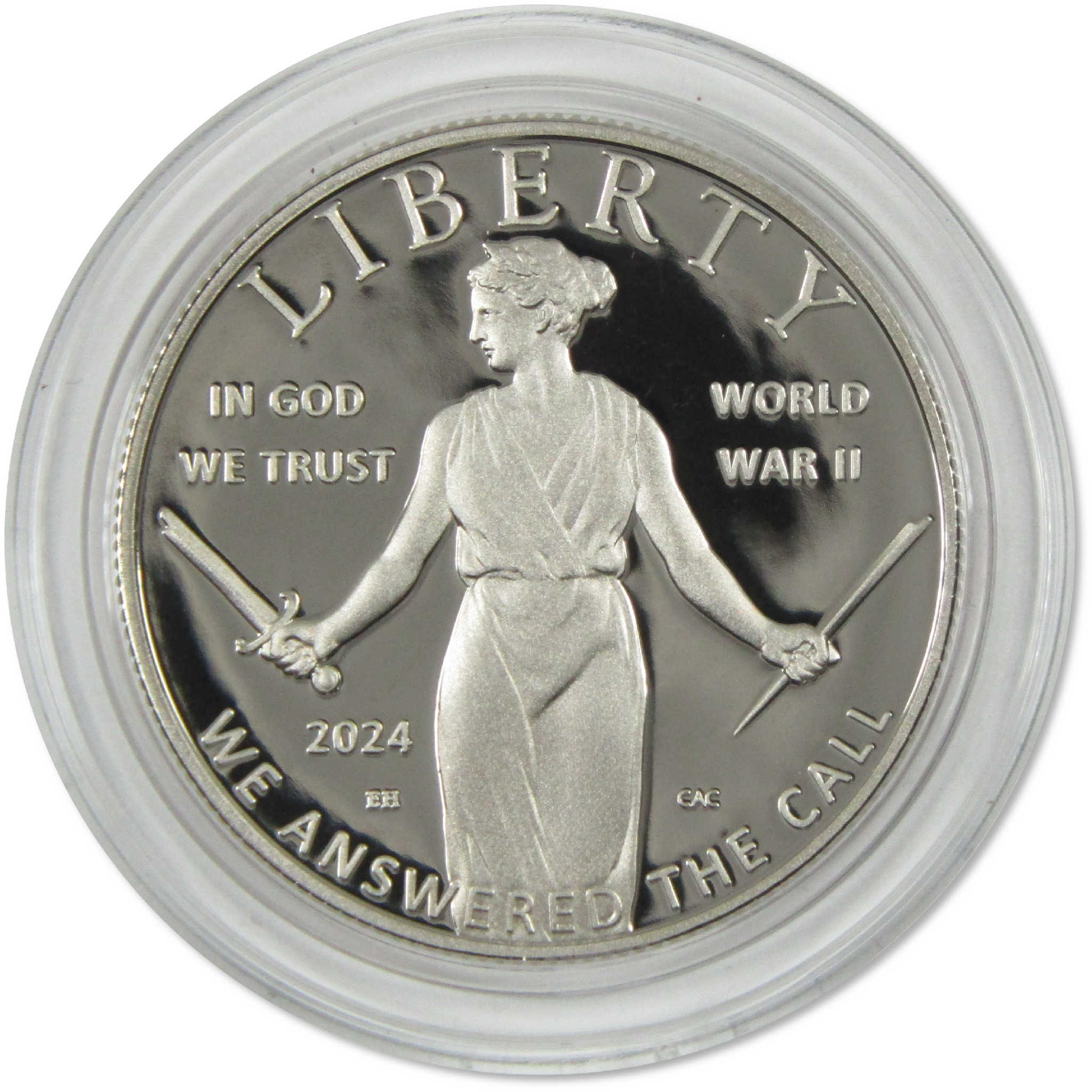 2024 S Greatest Generation Commemorative Clad Half Dollar Proof OGP