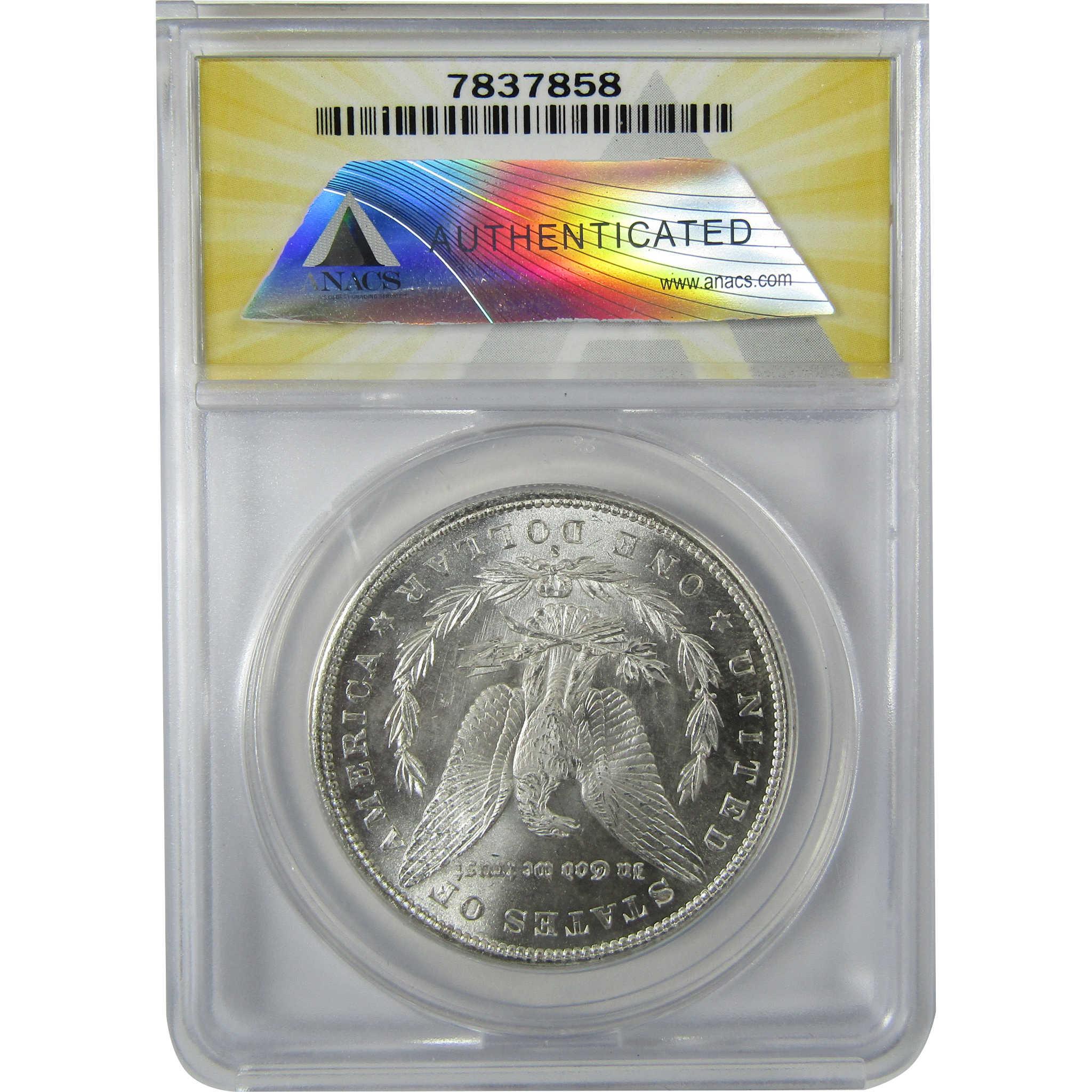 1879 S Rev 79 Morgan Silver Dollar MS 62 ANACS Uncirculated SKU:CP608 - Morgan coin - Morgan silver dollar - Morgan silver dollar for sale - Profile Coins &amp; Collectibles