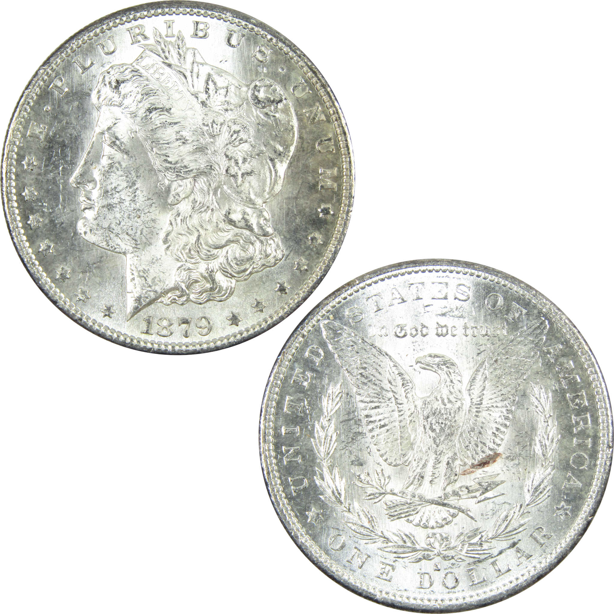 1879 S Morgan Dollar Uncirculated Silver $1 Coin SKU:I15122 - Morgan coin - Morgan silver dollar - Morgan silver dollar for sale - Profile Coins &amp; Collectibles