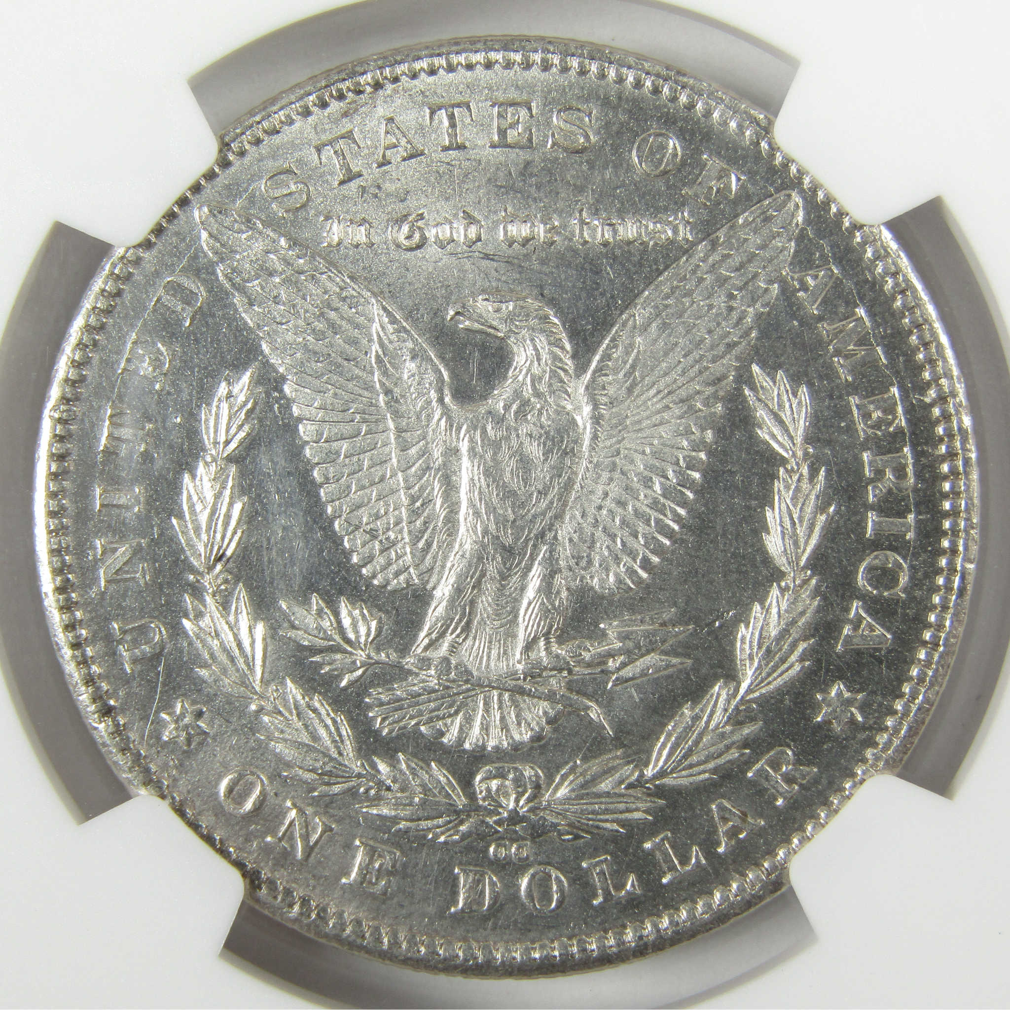 1878 CC Morgan Silver Dollar Uncirculated Details NGC SKU:I27827