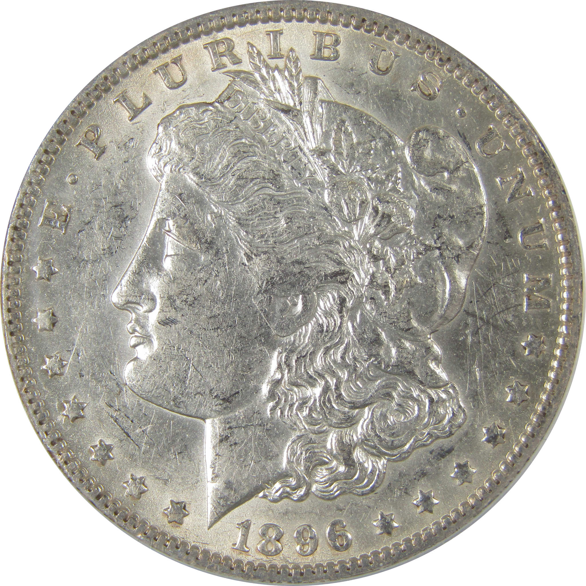 1896 O Morgan Dollar AU 50 Details ANACS Silver $1 Coin SKU:I18954 - Morgan coin - Morgan silver dollar - Morgan silver dollar for sale - Profile Coins &amp; Collectibles