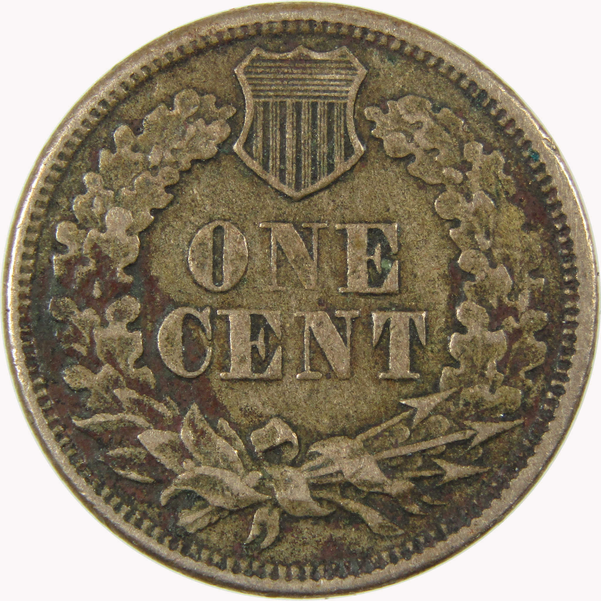 1864 Indian Head Copper-Nickel 1c VF Very Fine Details SKU:CP1081