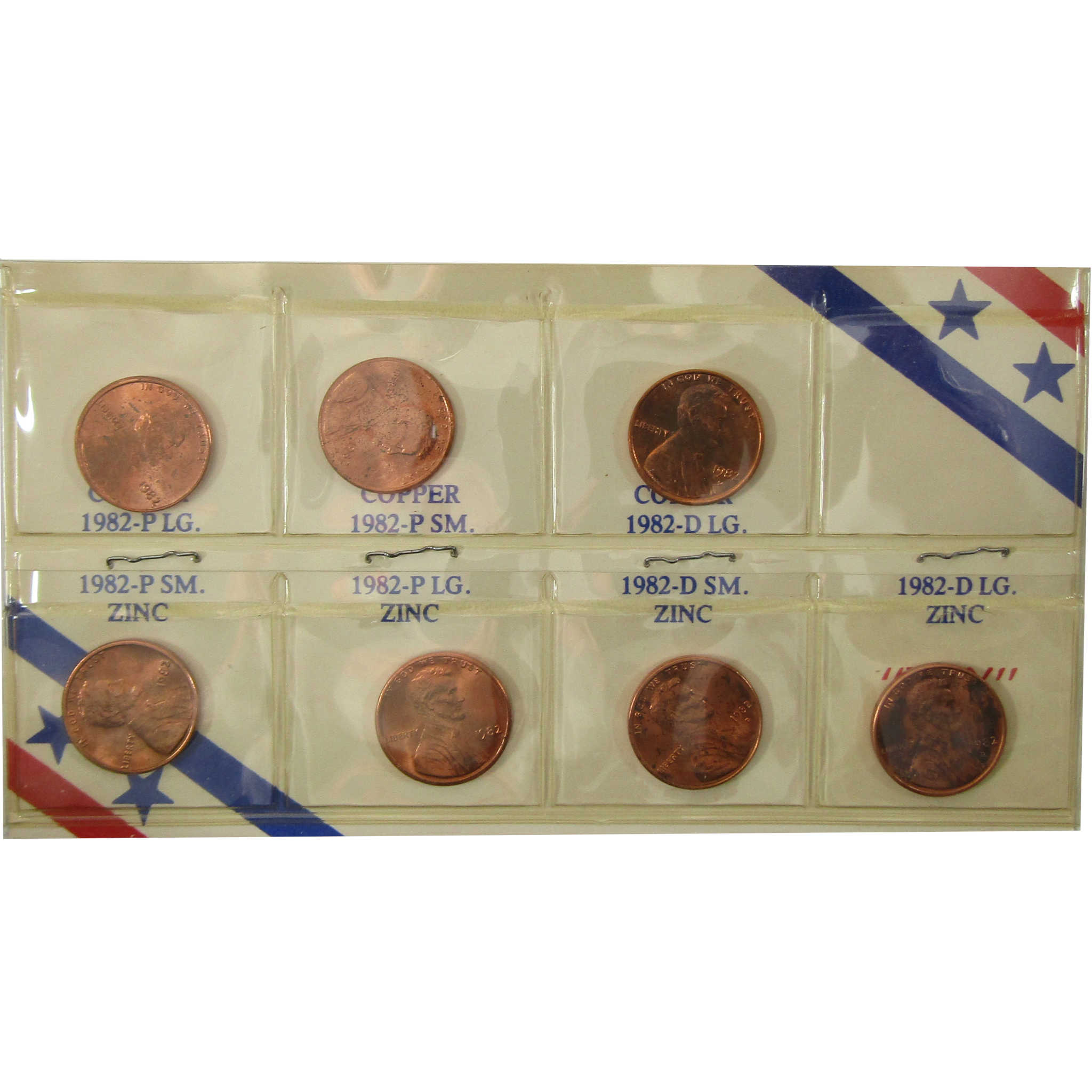1982 P&D Unofficial 15-Coin Uncirculated Mint Set SKU:I28194