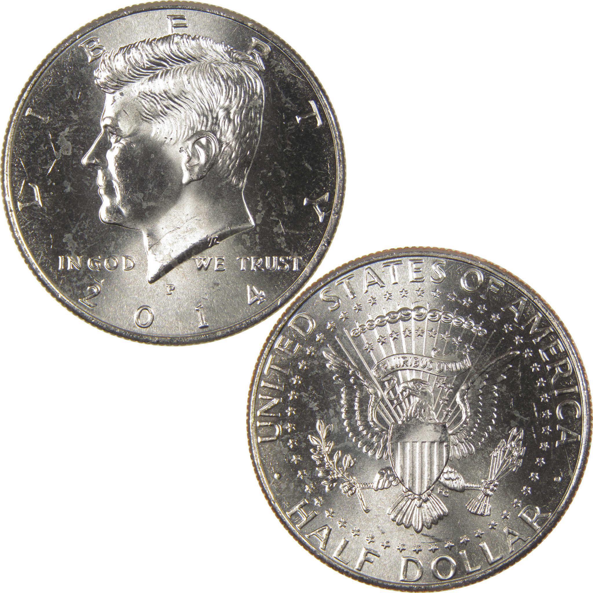 2014 P Kennedy Half Dollar Uncirculated Clad 50c Coin