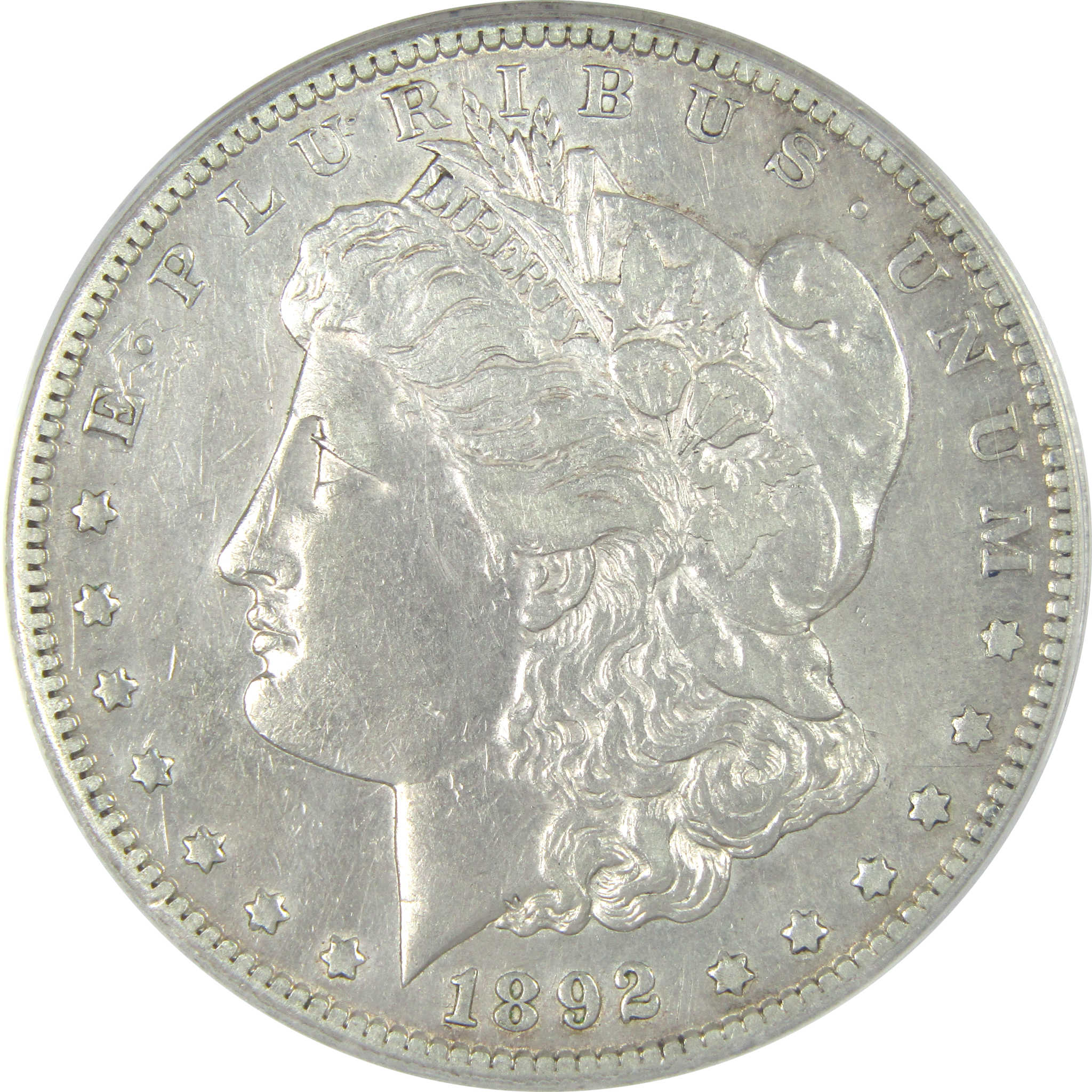 1892 CC Morgan Dollar EF 45 Details ANACS Silver $1 Coin SKU:I16206 - Morgan coin - Morgan silver dollar - Morgan silver dollar for sale - Profile Coins &amp; Collectibles