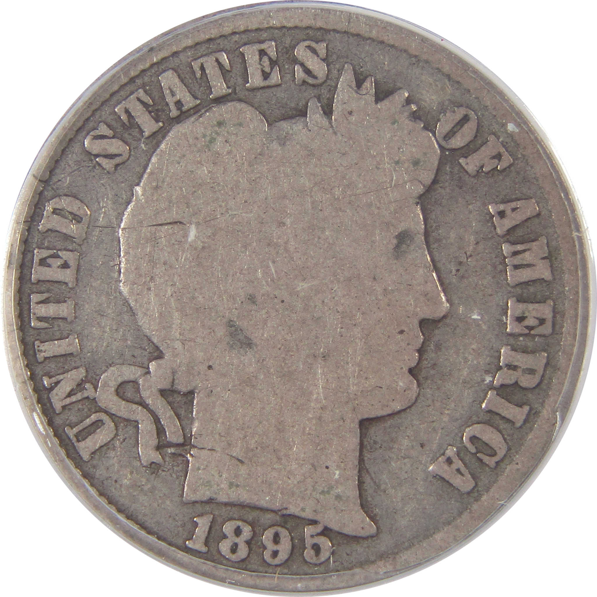 1895 S Barber Dime G 6 ANACS Silver 10c Coin SKU:I17499