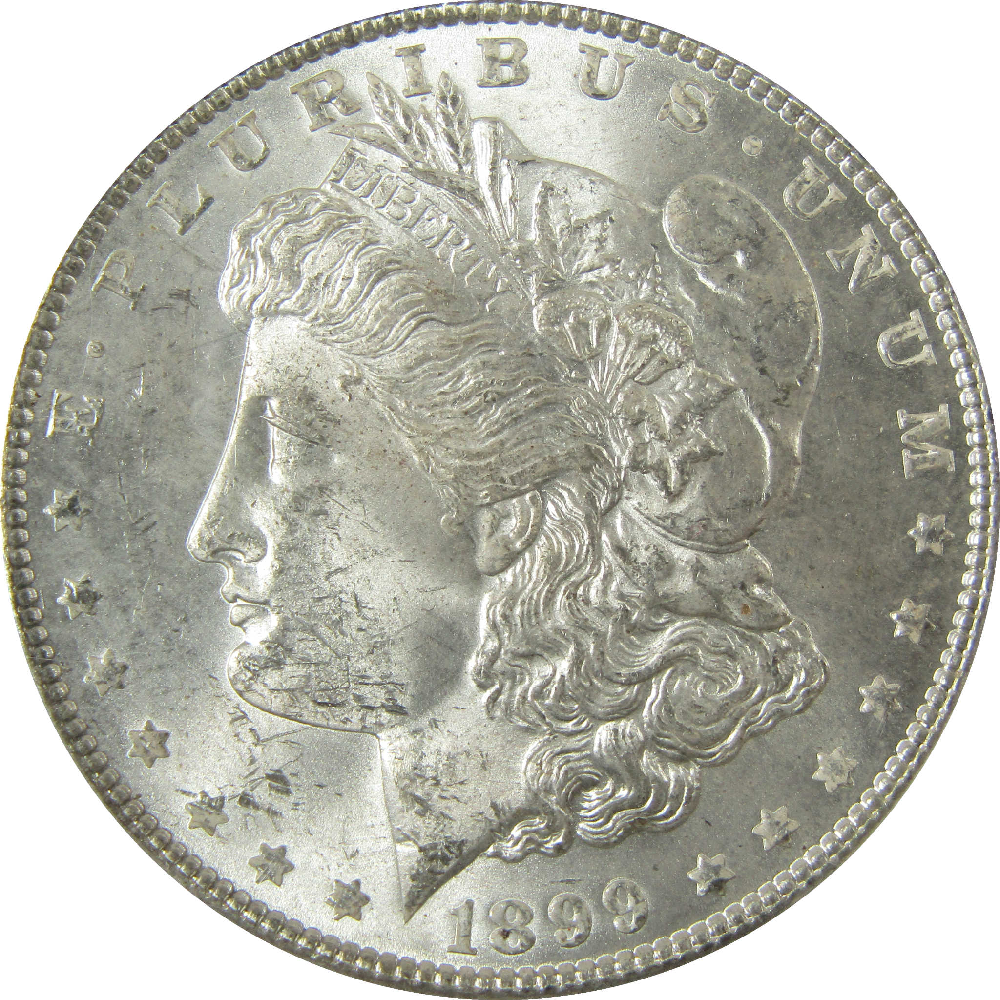 1899 Morgan Silver Dollar MS 63 PCGS Uncirculated $1 Coin SKU:I28358