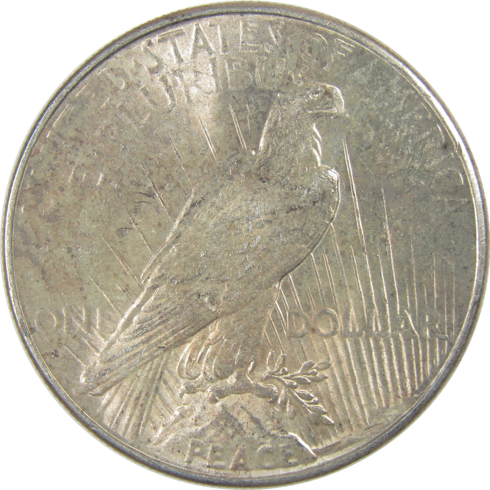 1926 S Peace Dollar Borderline Uncirculated Silver $1 Coin SKU:I23184