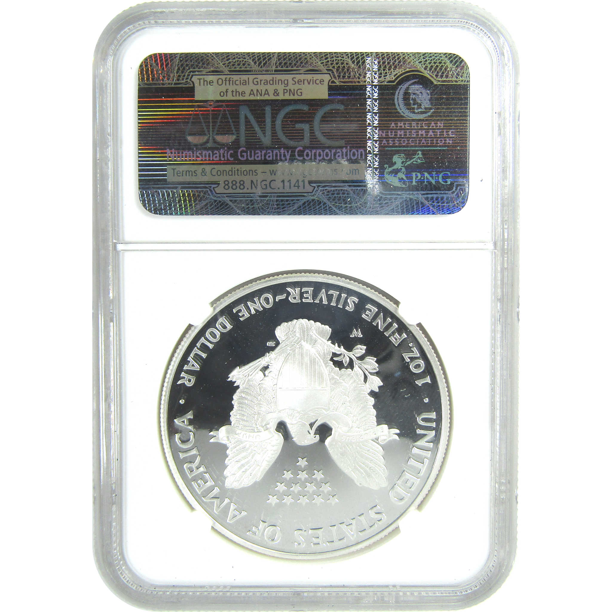 2003 W American Silver Eagle PF 69 UCAM NGC Proof $1 SKU:CPC9546