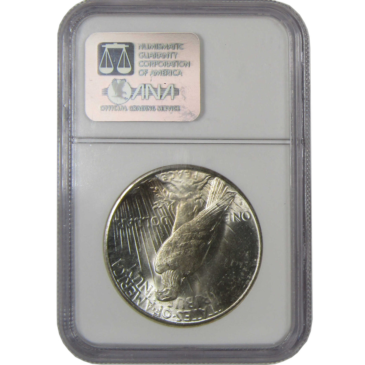 1925 S Peace Silver Dollar MS 63 NGC Uncirculated $1 Coin Collectible